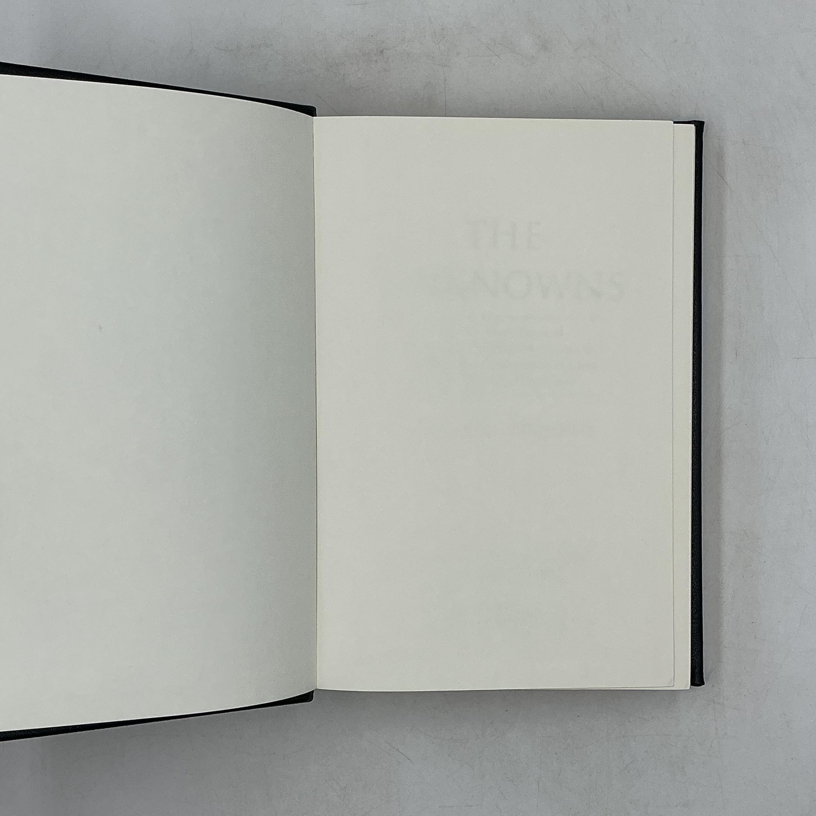 THE UNKNOWNS Patrick K. O’Donnell 2020 Collector’s Edition Leather Bound Black