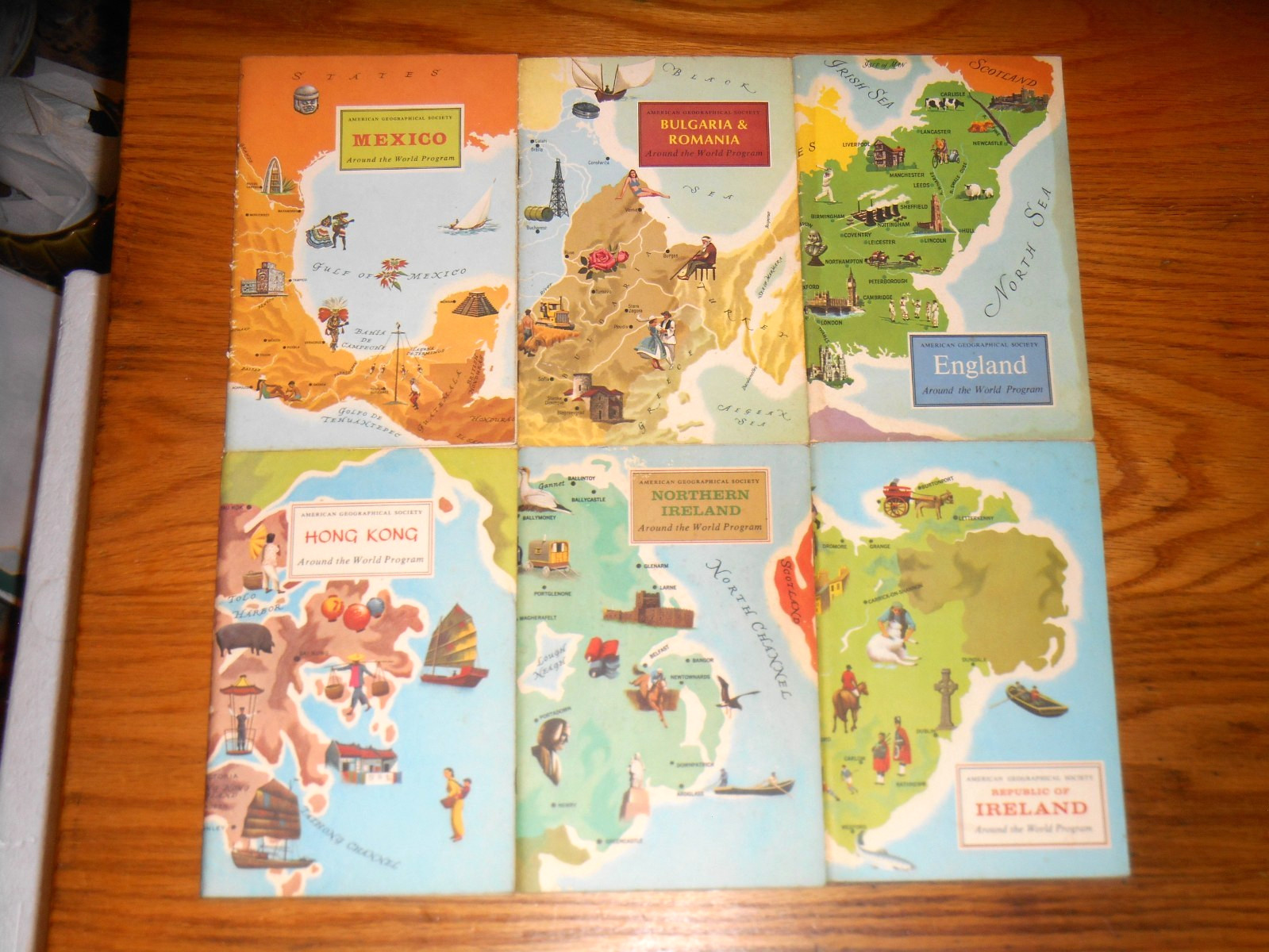 American Geographical Society Around the World Lot of 20 Travel Books 1967