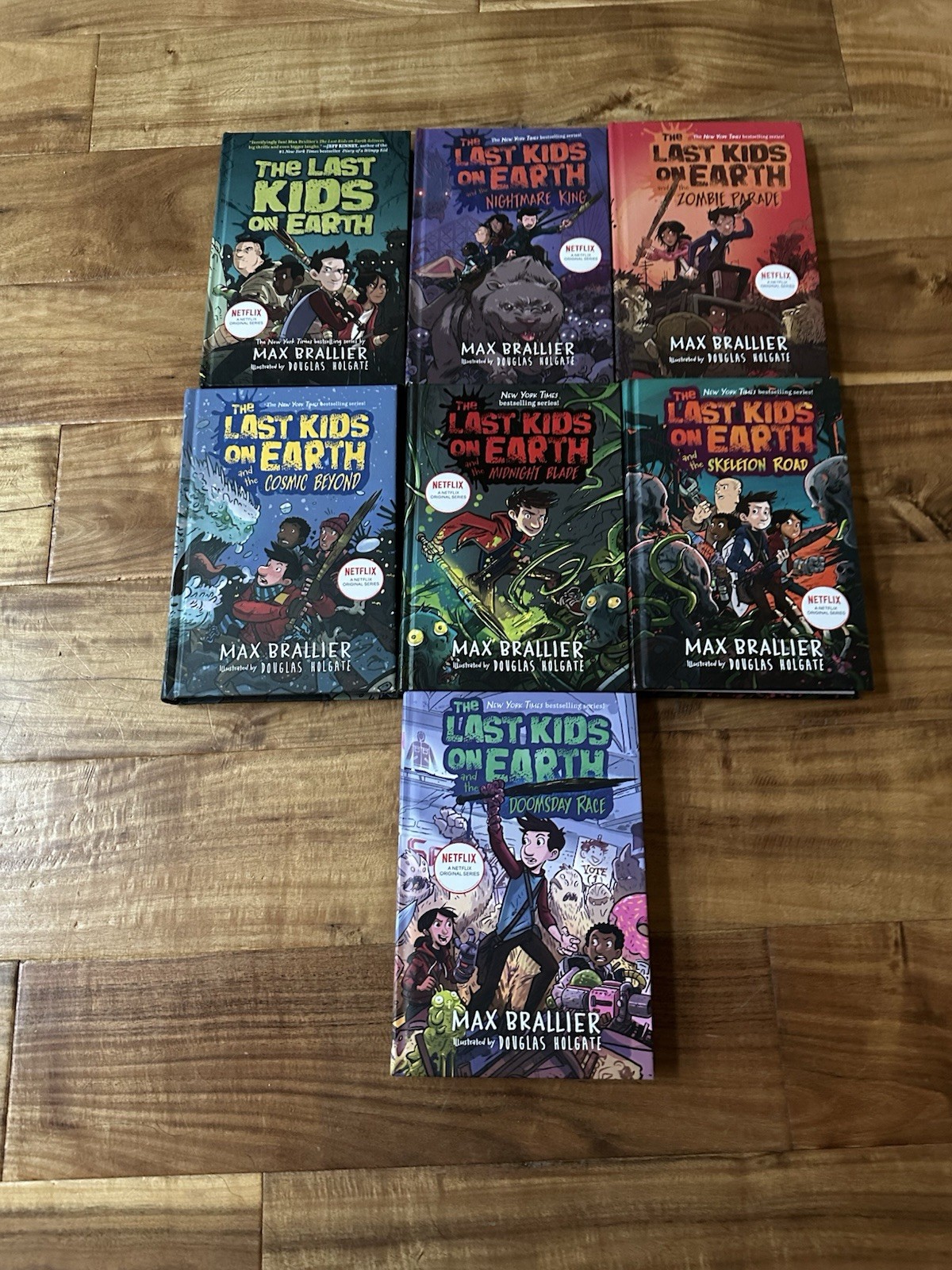 Max Brallier The Last Kids On Earth Hardcover Book Series #1-7