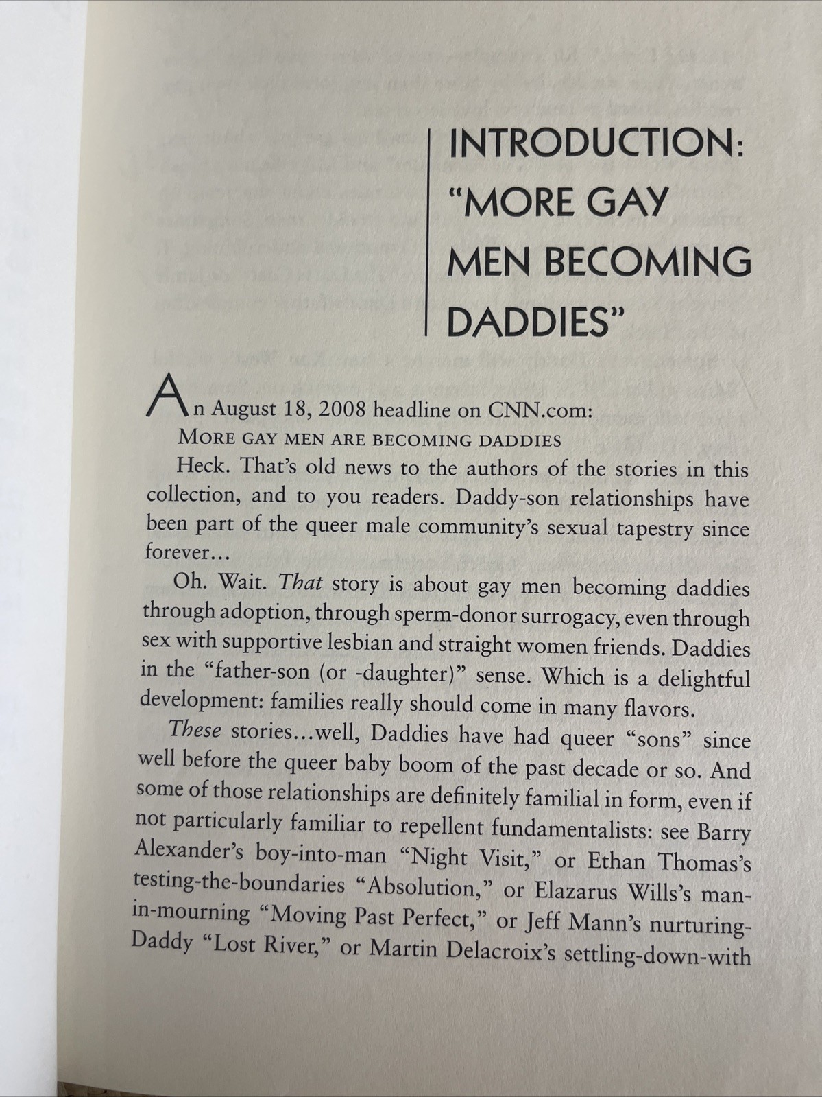 DADDIES – GAY EROTIC STORIES FIRST EDTION PAPERBACK RARE