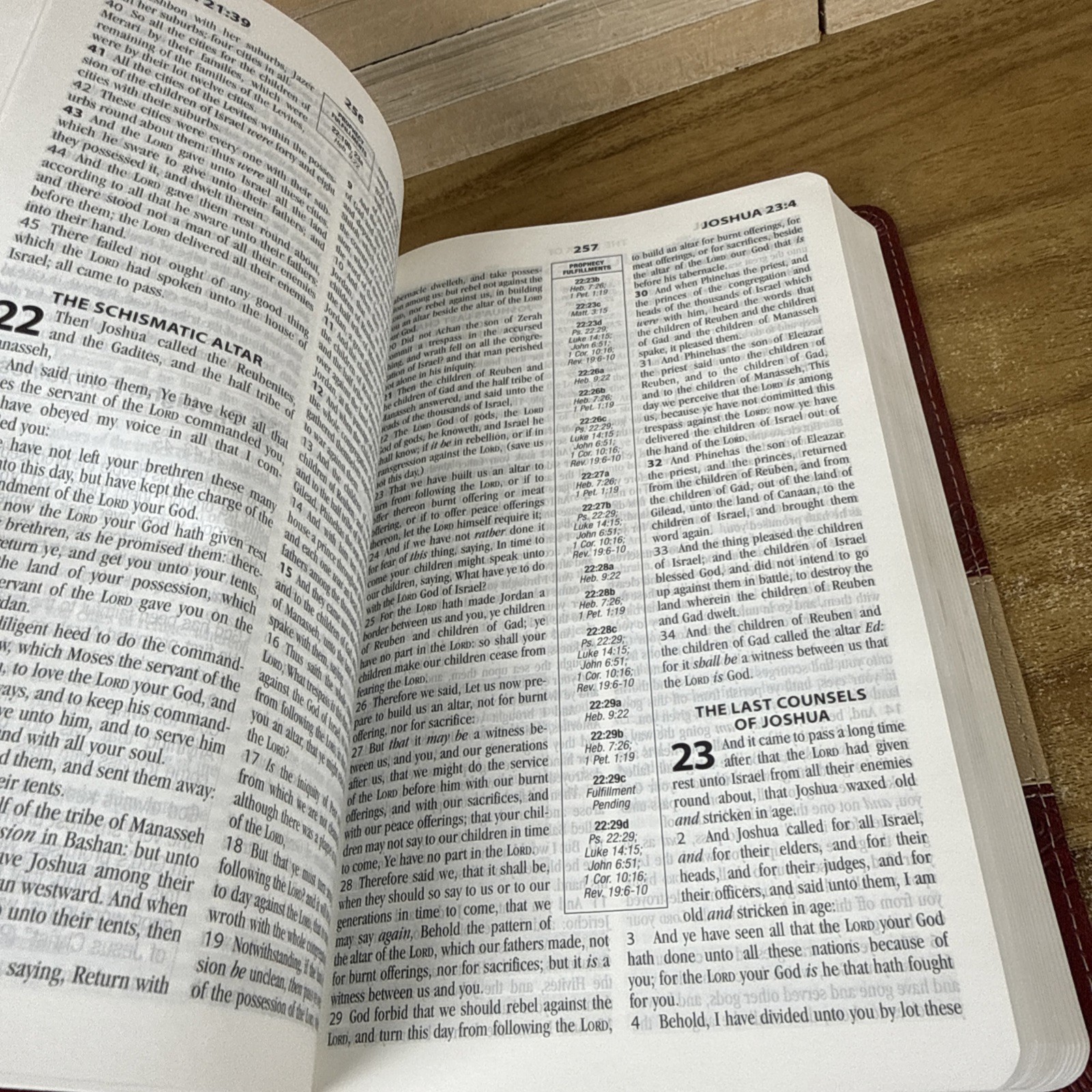 KJV Prophecy Study Bible King James Version Flexible Binding