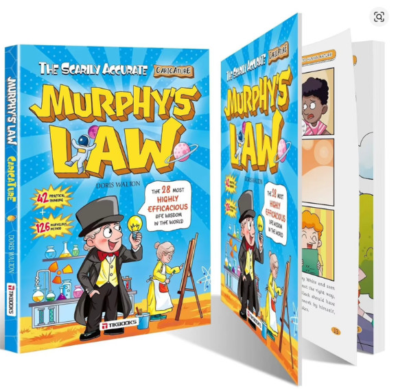 Murphy’s Law Learning Book for Kids 8-12 with 128 Pages Paperback Free Shipping