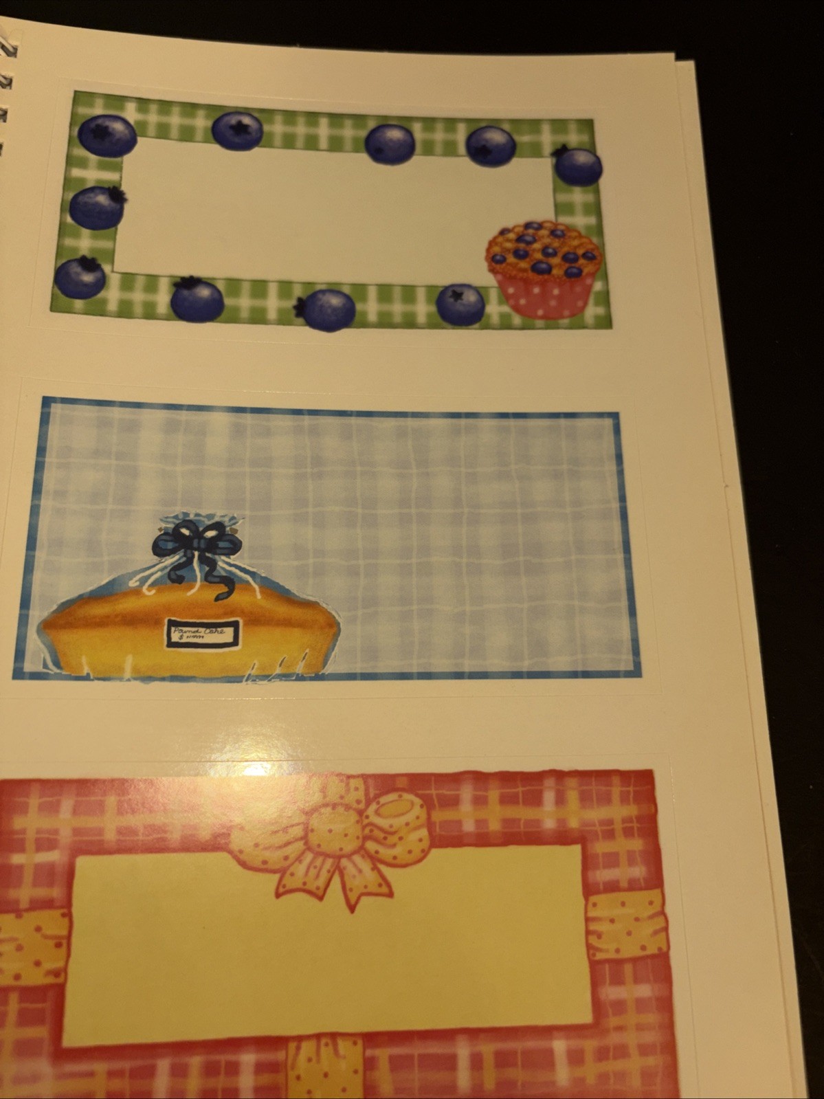 The Big Bake Sale Cookbook Cindy Baker ~ 2005 158 Pages Includes Adhesive Labels