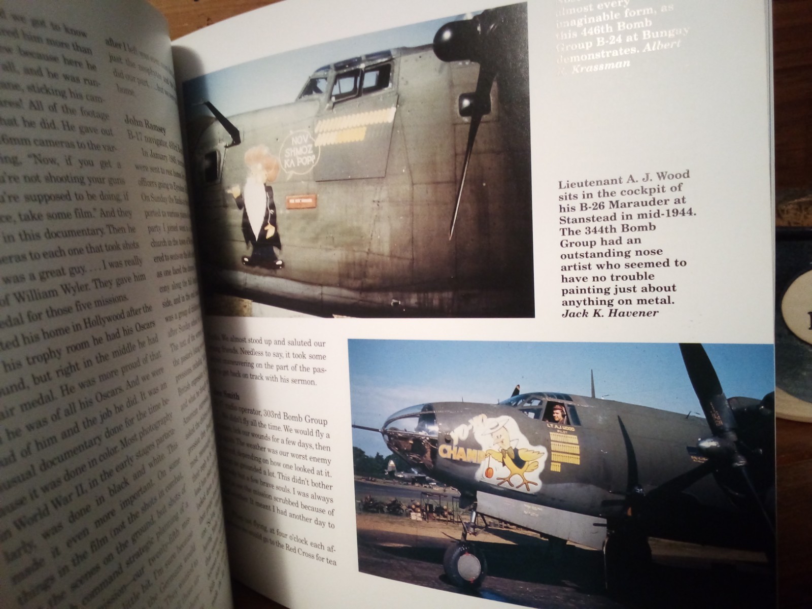 (COBP) “BOMBERS OF WW II (2) by JEFFREY L. ETHELL” / TPB / 180 PAGES / 1994