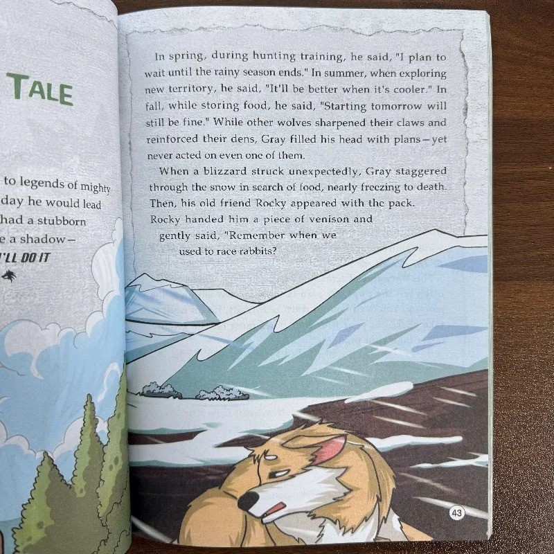 The Wolf Code: Cultivate Wolf Spirit & Growth Mindset Children’s Book Ages 6-10