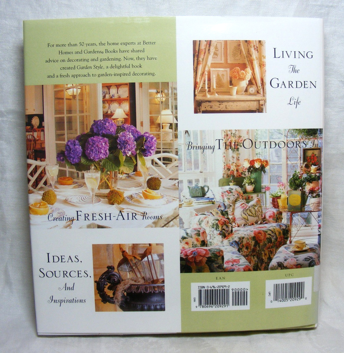 Vintage Book Garden Style Better Homes & Gardens Copyright 1999 Meredith Corp.