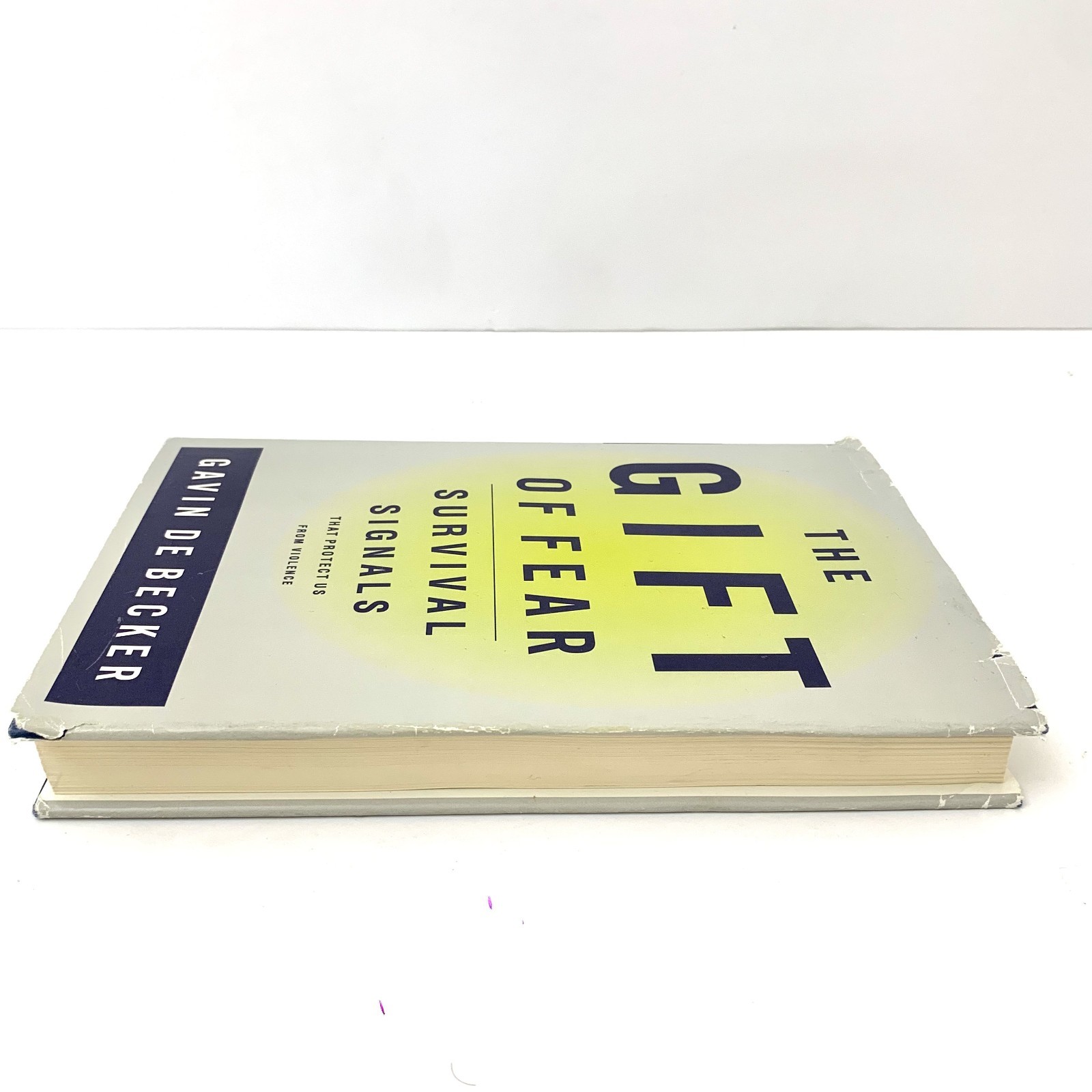 Gift of Fear Survival Signals Gavin De Becker Safety Crime Psychology HC Book