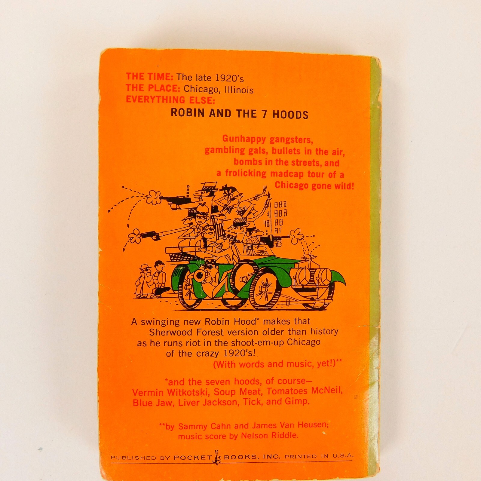 Vintage Robin and 7 Hoods 1st Print 1964 16 pages Illustrations