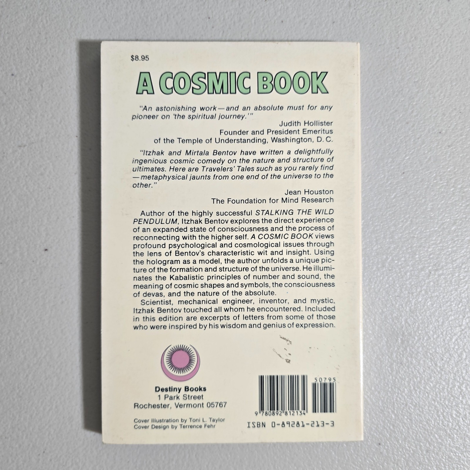 Cosmic Book by Itzhak Bentov – Paperback On The Mechanics of Creation