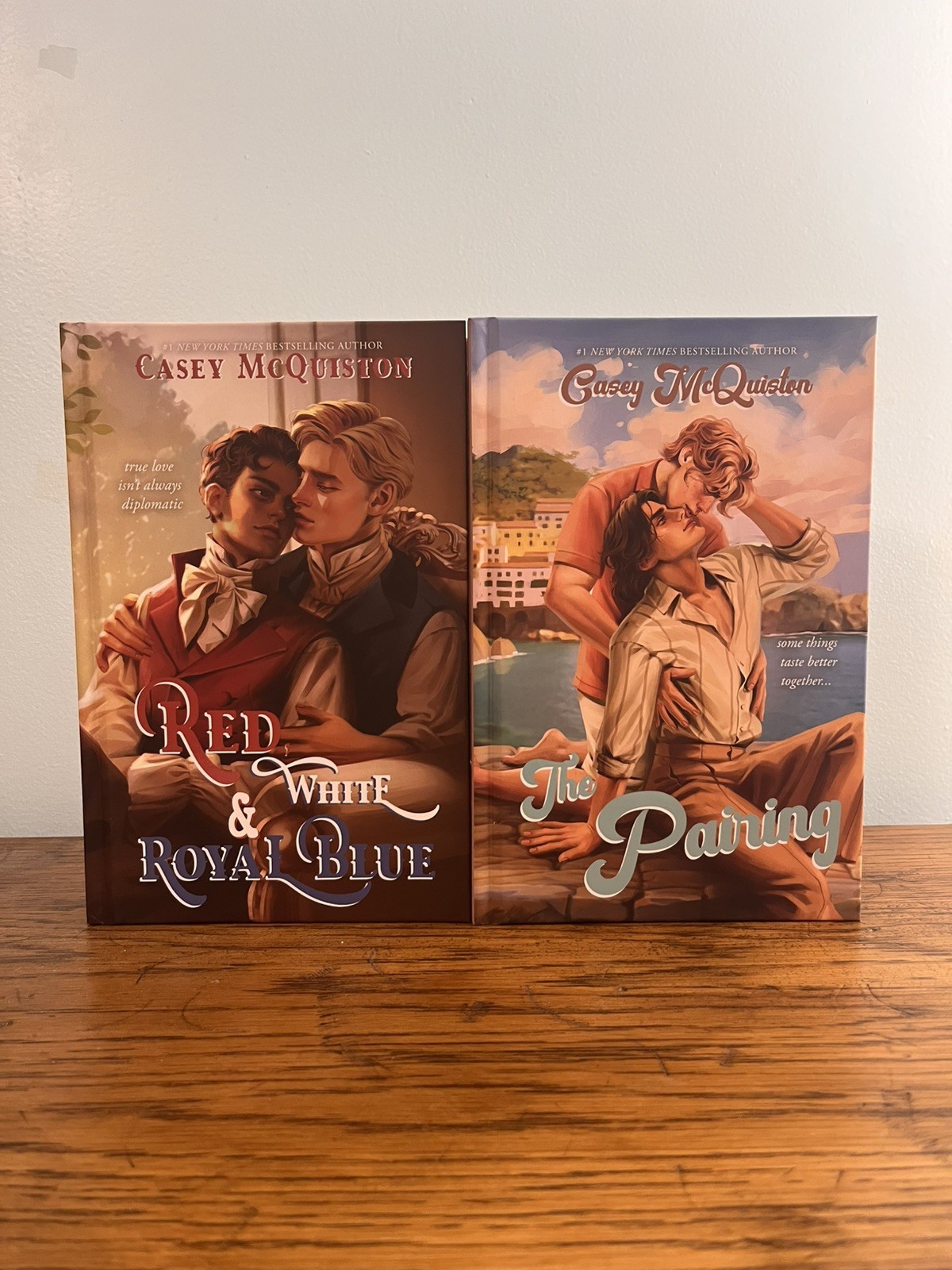 Signed Red White & Royal Blue-The Pairing-Casey McQuiston-Eternal Embers Edition