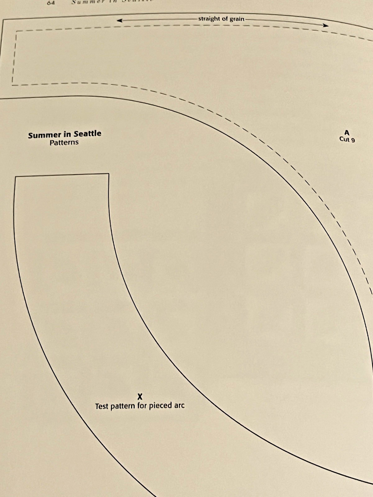 Threads from the 30s REPRODUCTION QUILT FABRIC Pattern Book Templates