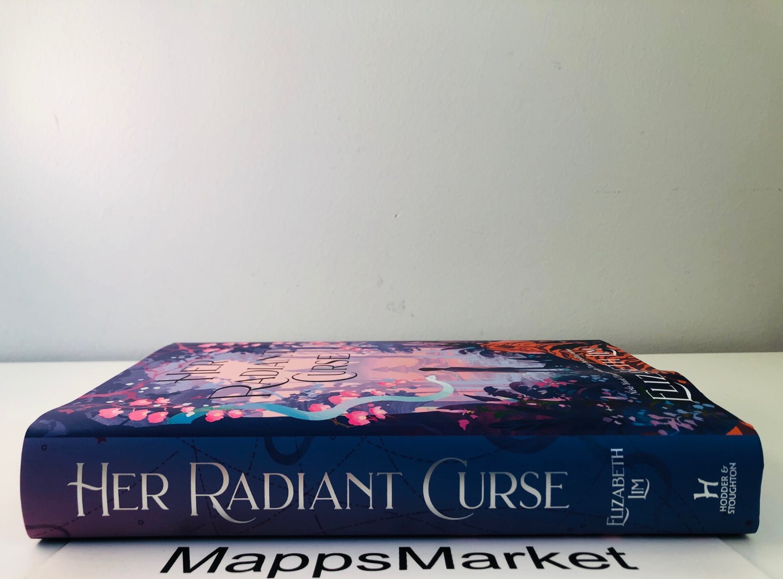 SIGNED Her Radiant Curse by Elizabeth Lim FAIRYLOOT EXCLUSIVE Stenciled Edge NEW