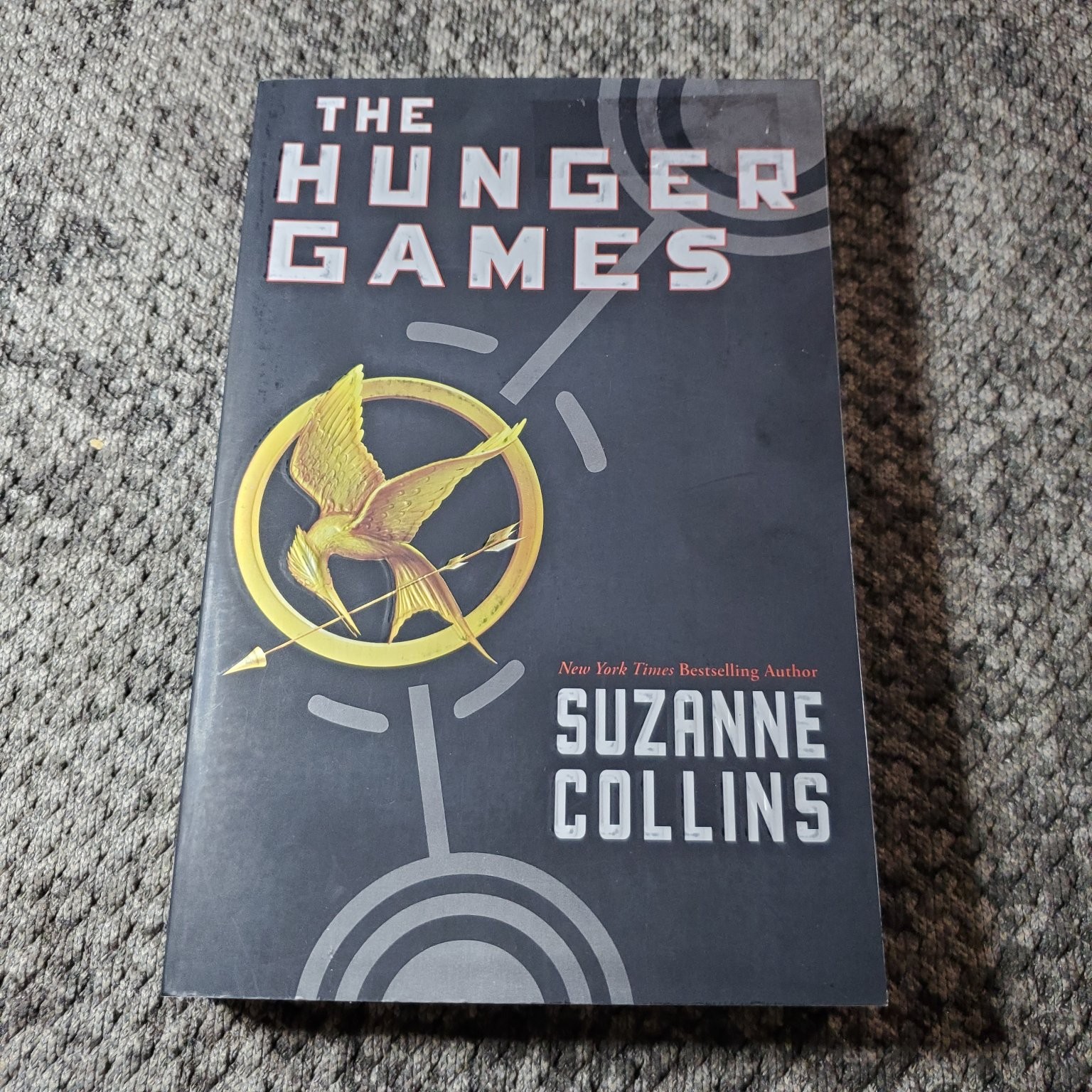 The Hunger Games Suzanne Collins 2009 First Scholastic Paperback Fiction