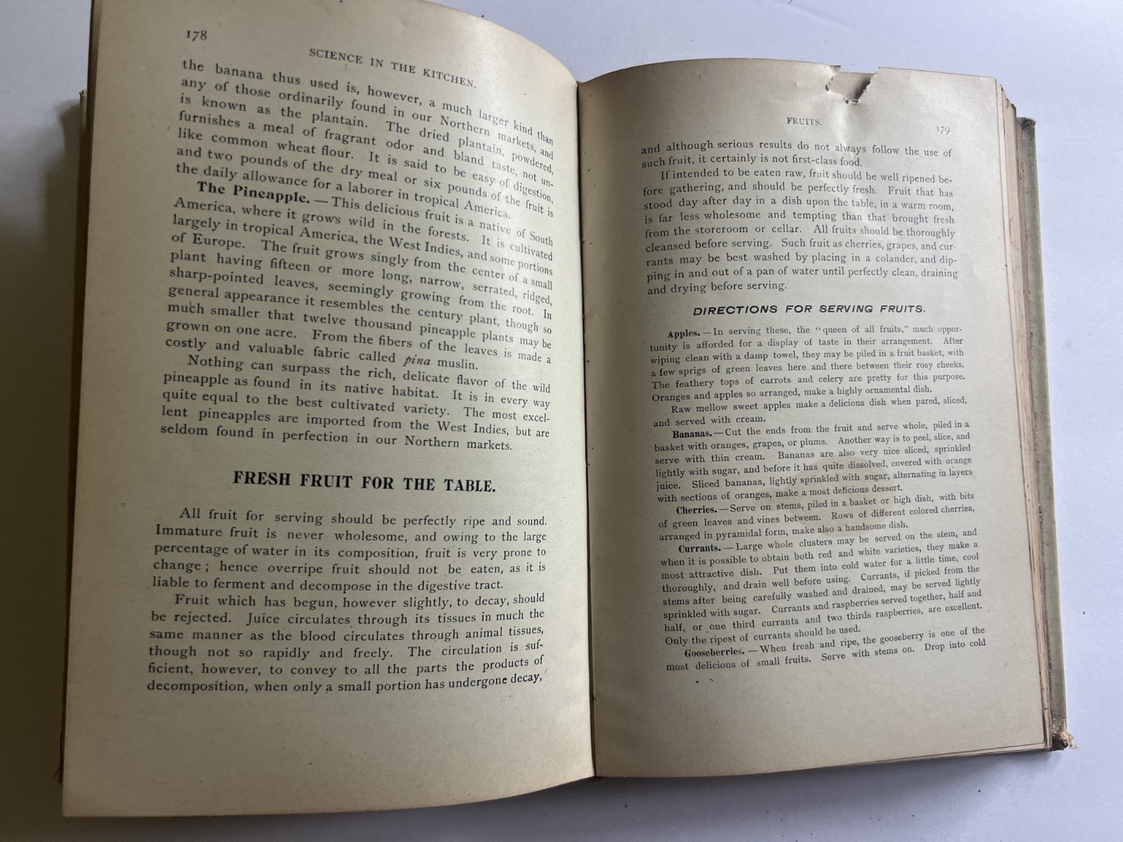 MRS E.E. KELLOGG Science in the Kitchen HB Health Publishing 1892 cookbook