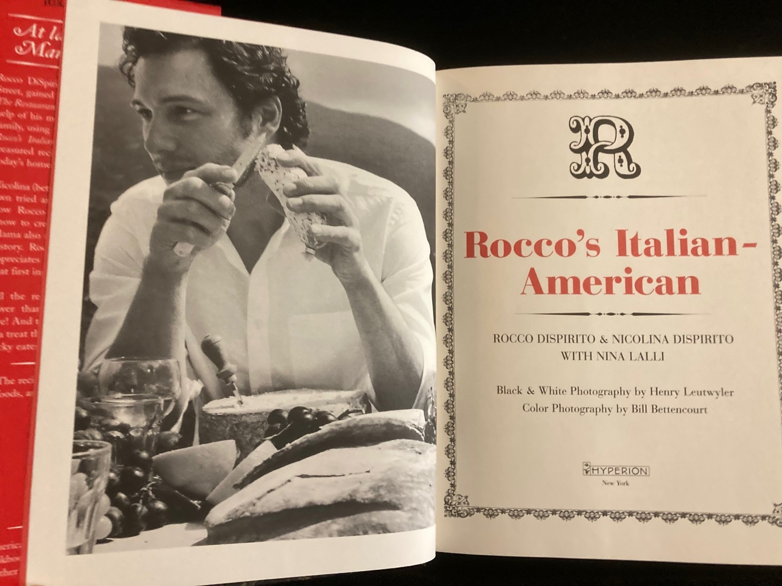 Rocco’s Italian American by Rocco DiSpirito & Nicolina DiSpirito 2004 HB/DJ 1st