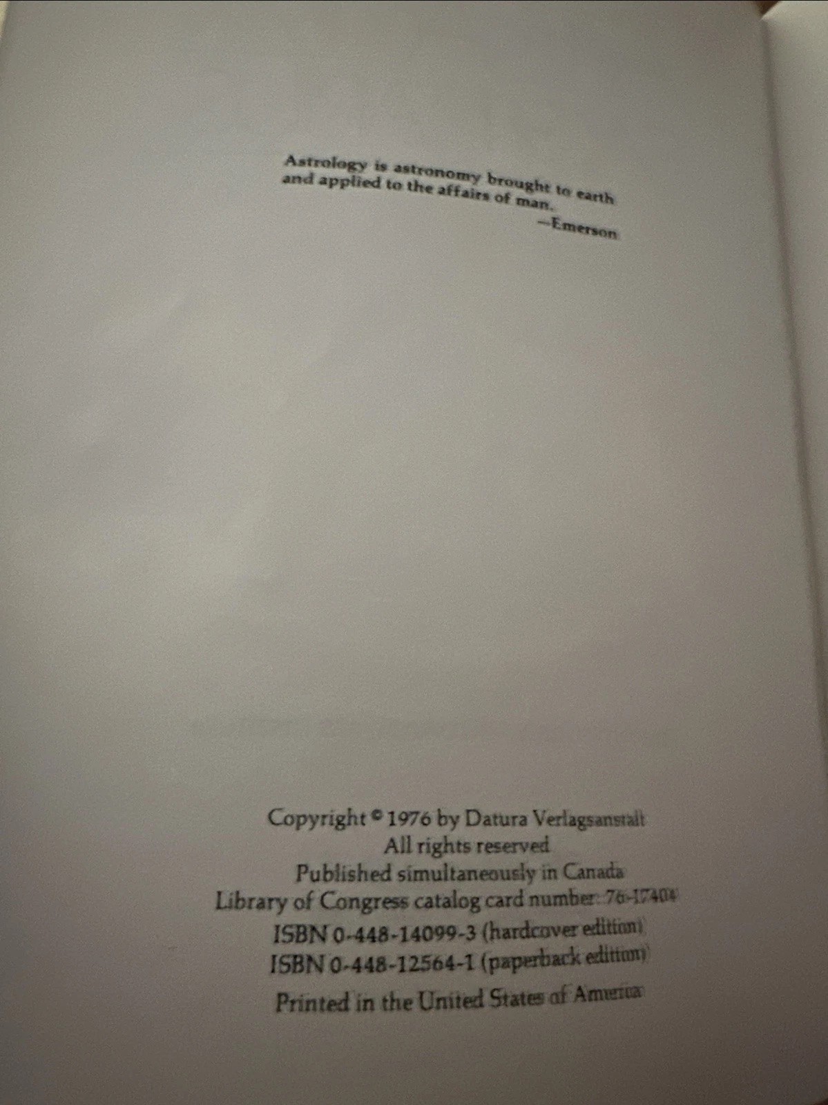 RARE American Astro Analysis Institute Sagittarius Horoscope Book 360 Pages