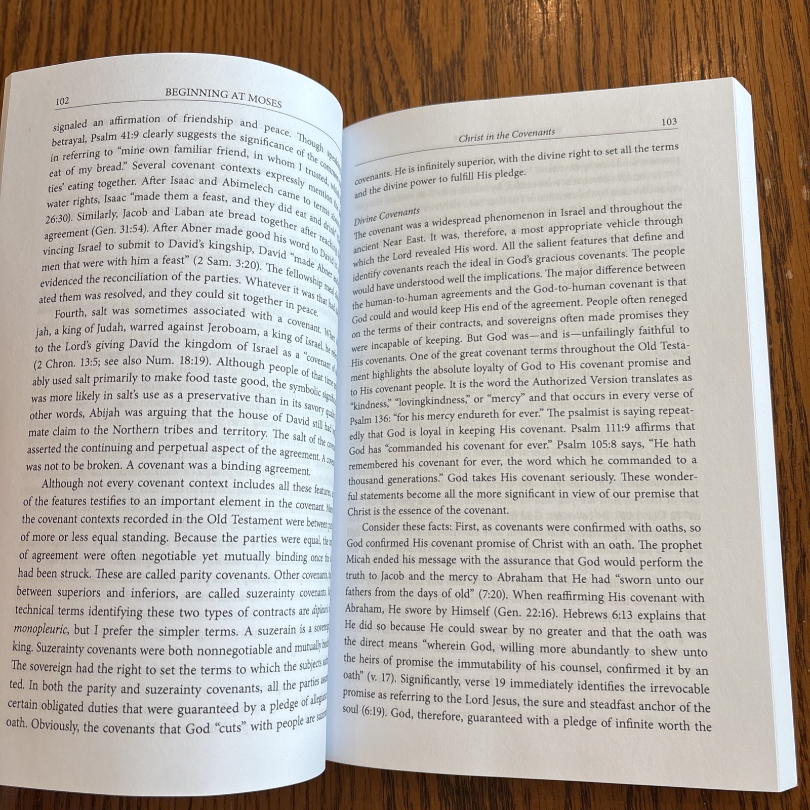 Beginning At Moses By Michael P. V. Barrett PB