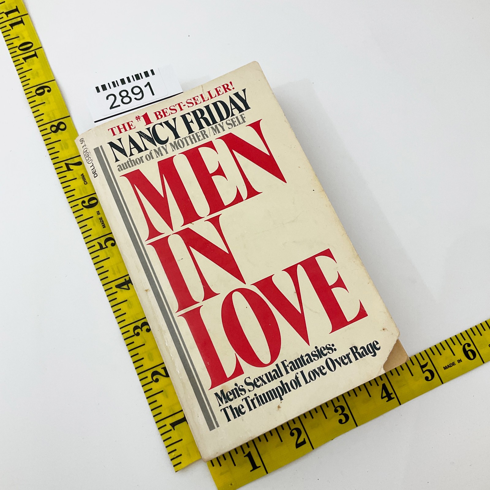 Men in Love Relationships Male Sexuality Paperback Book Nancy Friday 1981