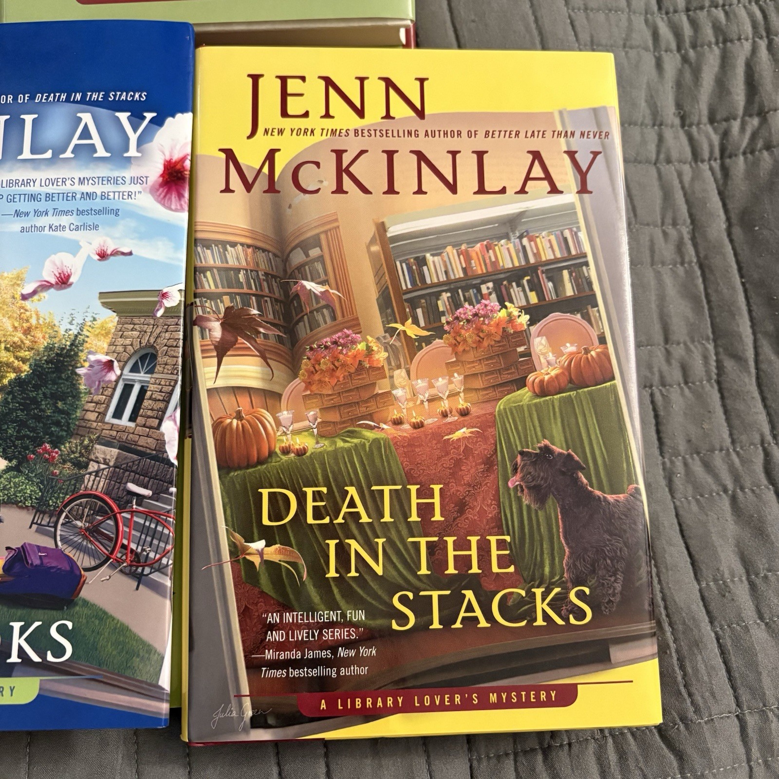 Lot of 3, Jenn McKinlay, Library Lover’s Mystery Cozy Mystery, Hardcover