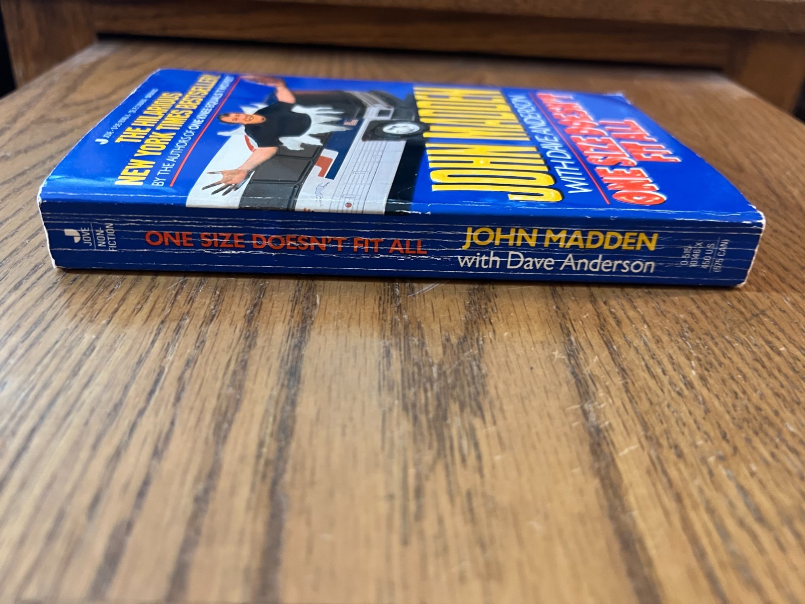 One Size Doesn’t Fit All John Madden 1989 Jove Edition