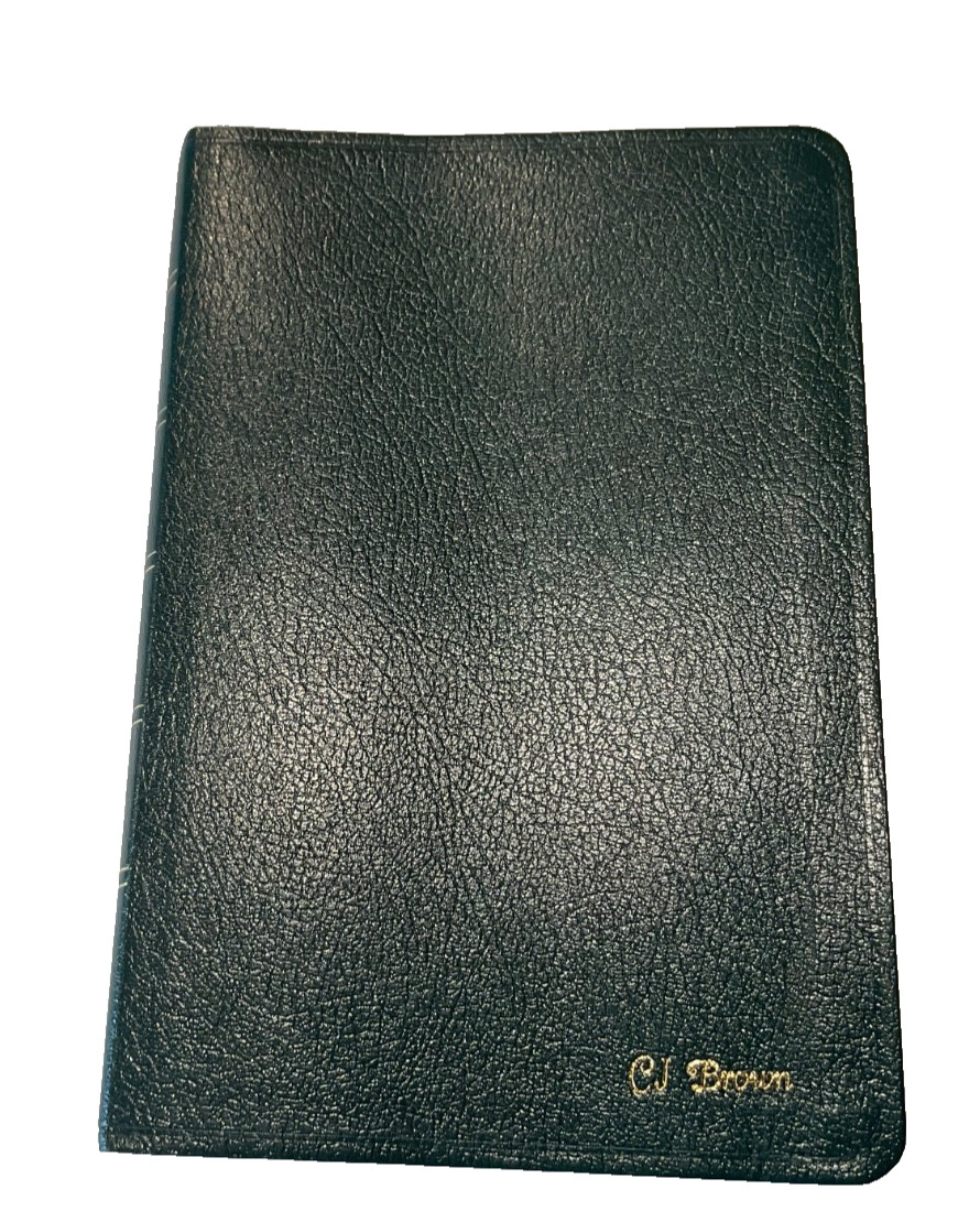 Bible NIV 1984 Thinline Forest Green Bonded Leather Double Column