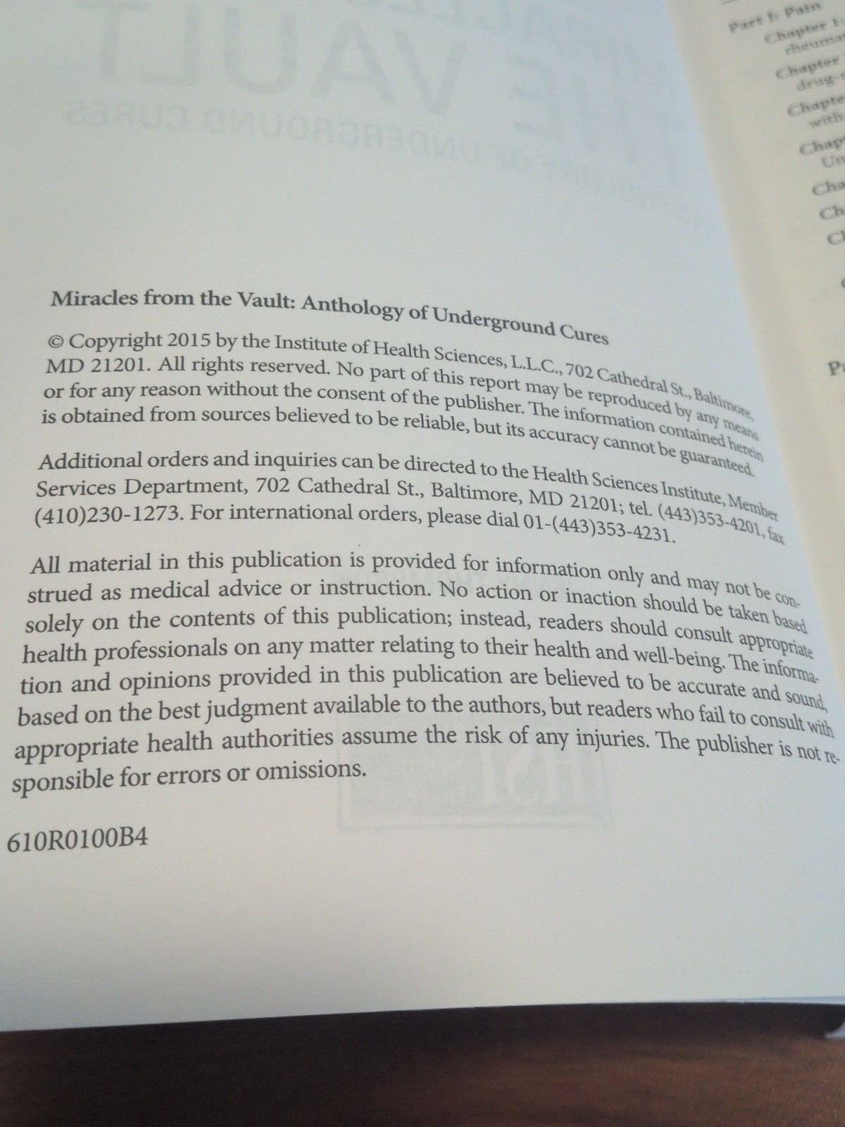 Miracles From The Vault: Anthology Of Underground Cures & New Miracles; Thompson