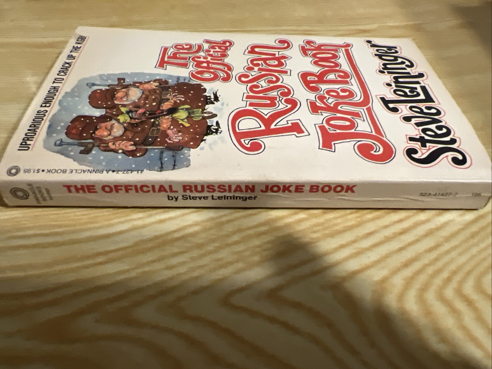 The Official Russian Joke Book by Steve Leininger 1st Edition