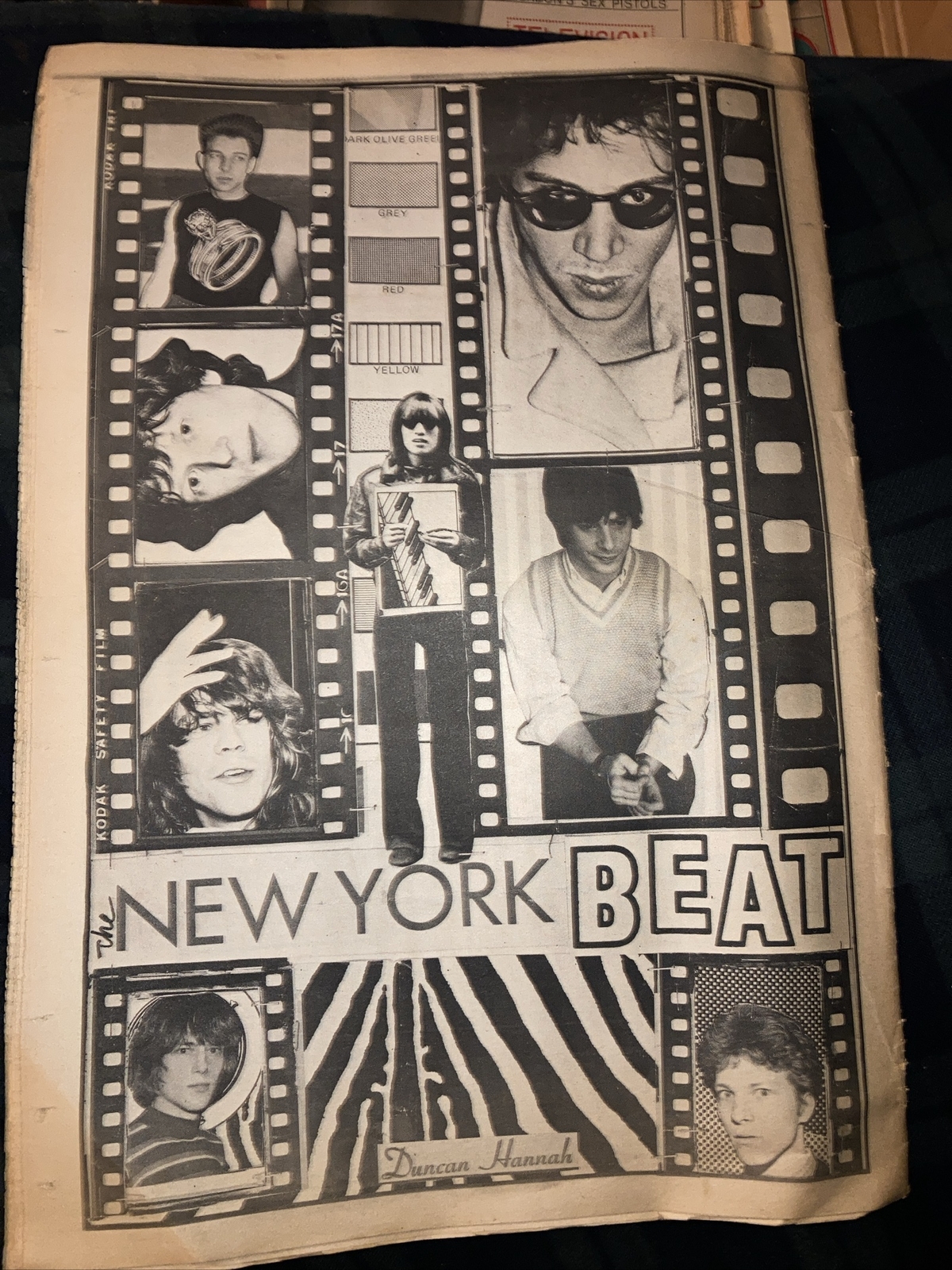 NEW YORK ROCKER MAGAZINE #2 Talking Heads RAMONES Dolls RARE David Byrne 1976