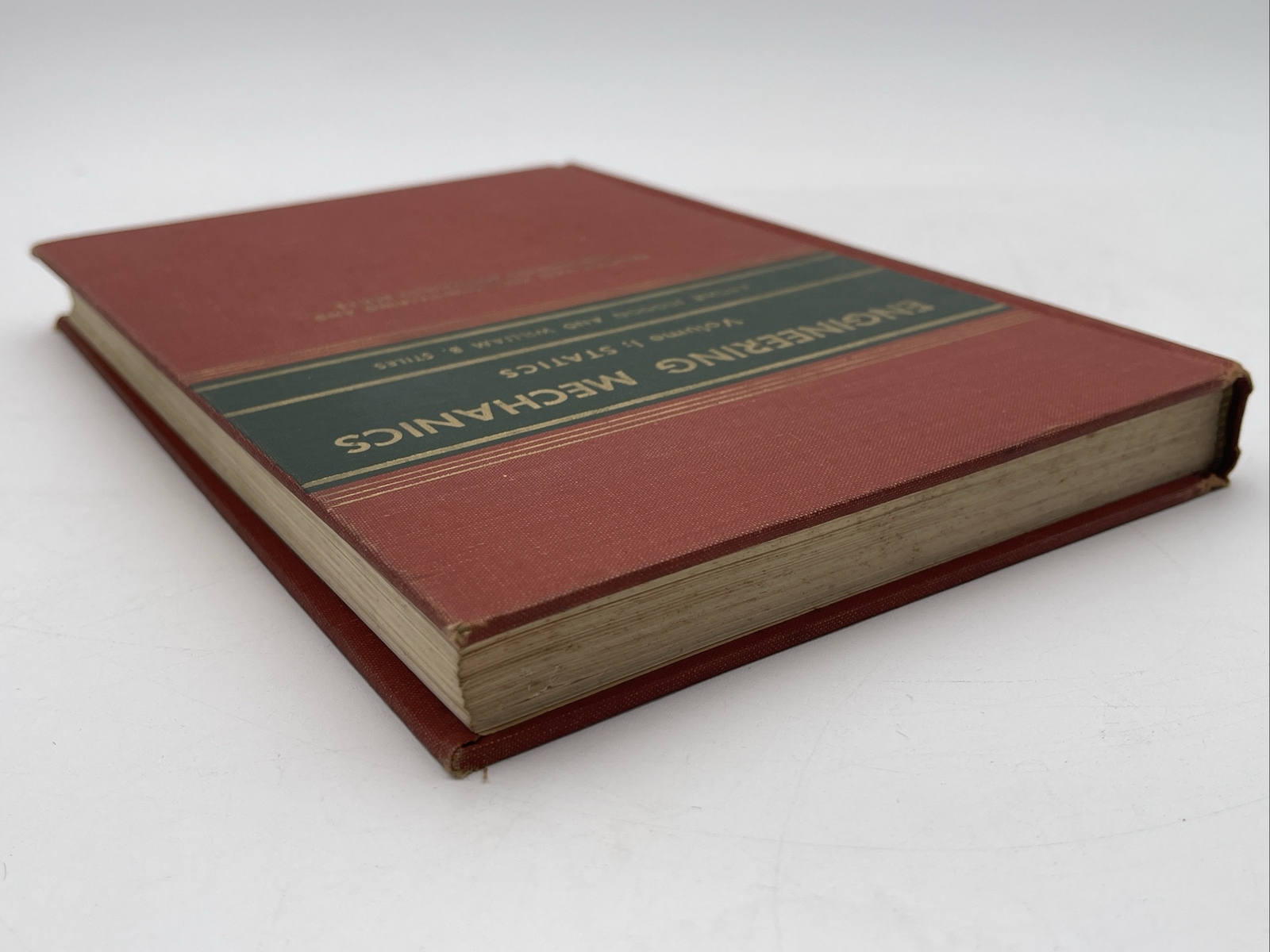 Engineering Mechanics Volume I Statics by Higdon & Stiles 1964 2nd Edition