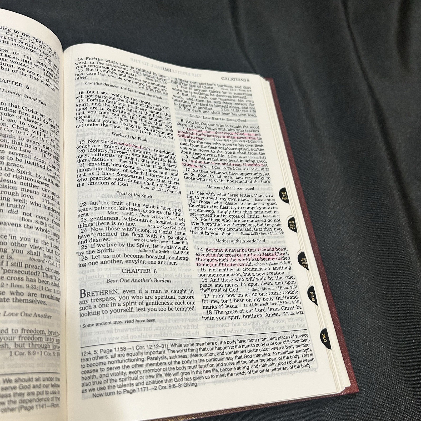 The Open Bible Expanded Edition Holy New American Standard Nelson 1985 Hardcover