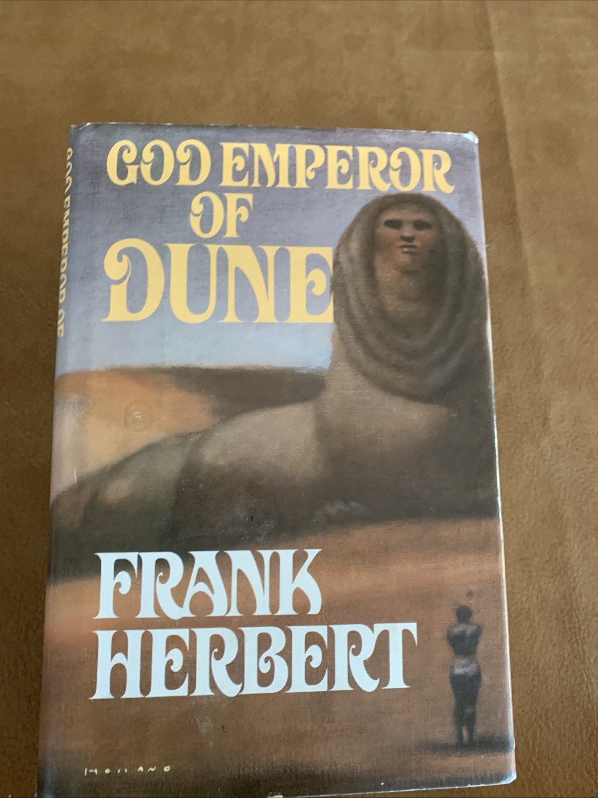 GOD EMPEROR OF DUNE Frank Herbert 1981 1st edition 3rd Impression HC DJ!