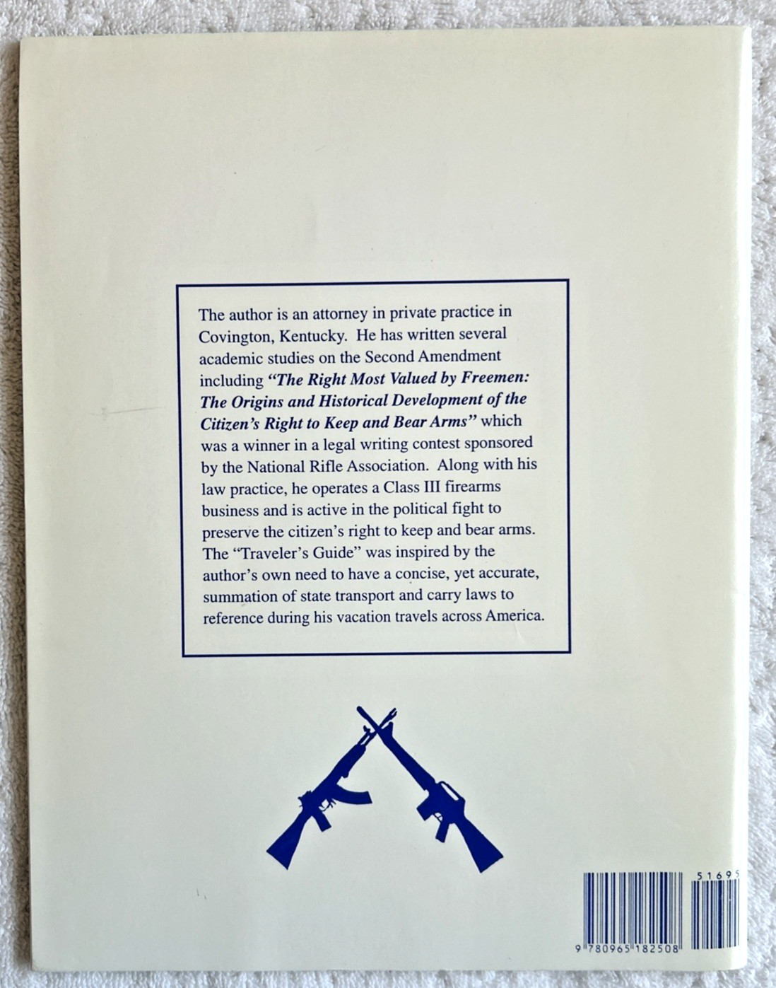 1997 Traveler’s Guide to the Firearms Laws Of 50 States Gun Law Guide VGC