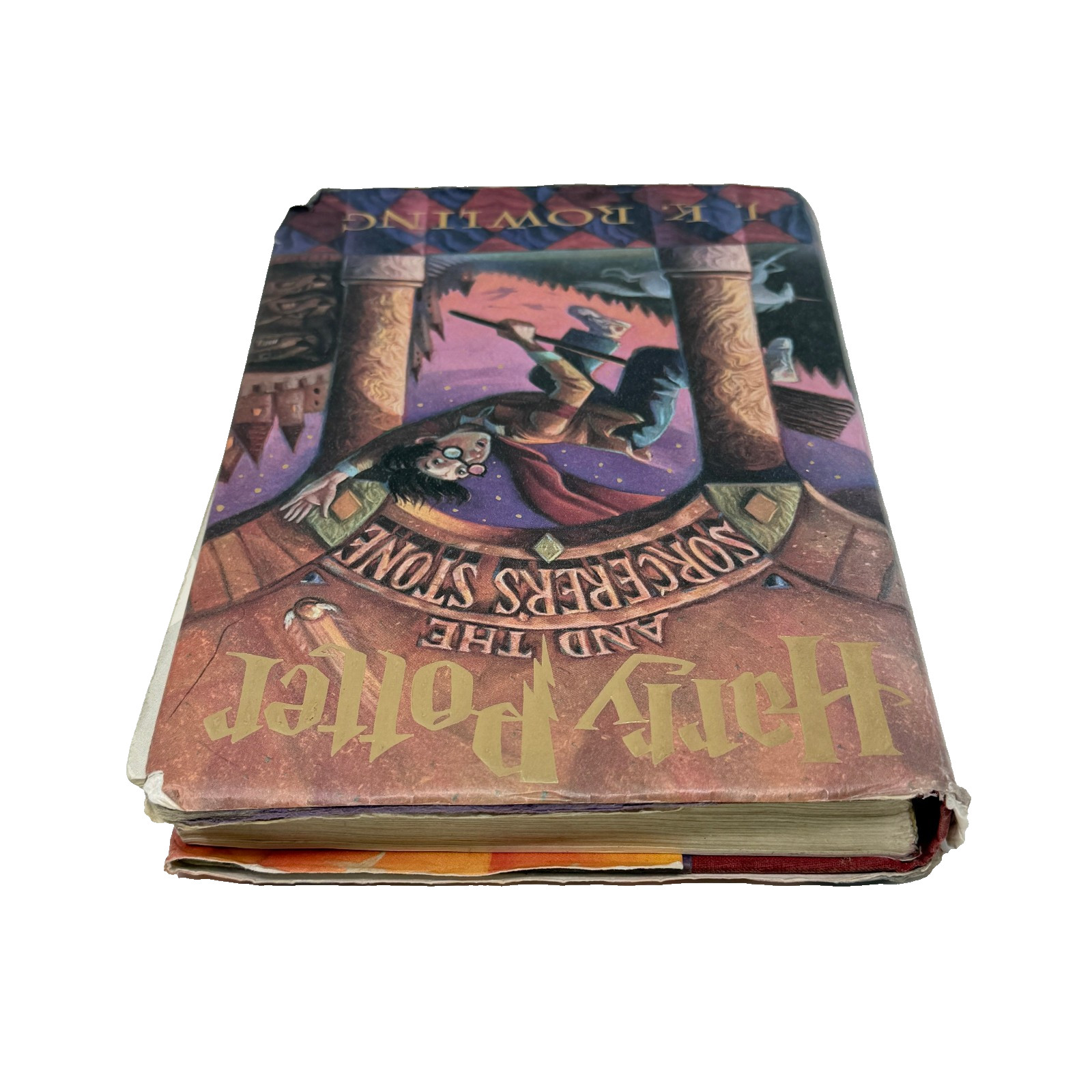 Harry Potter Sorcerers Stone First American Edition 1998 Hardcover DJ