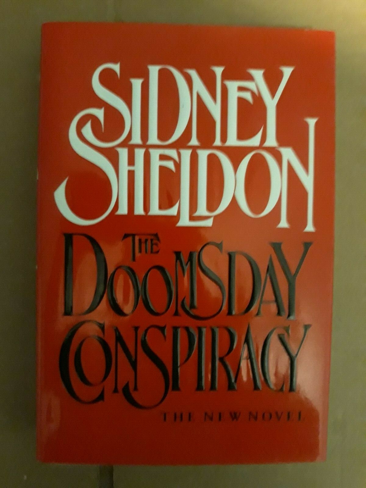 The Doomsday Conspiracy (1991, 1st edition HC) Sidney Sheldon. The New Novel