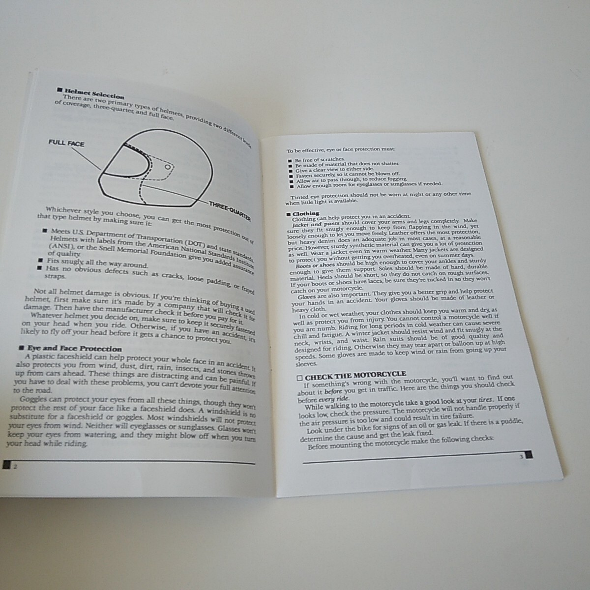 1992 “The Ohio Adventure: Motorcycle Operators Manual” ODHS 45 pages VG SC