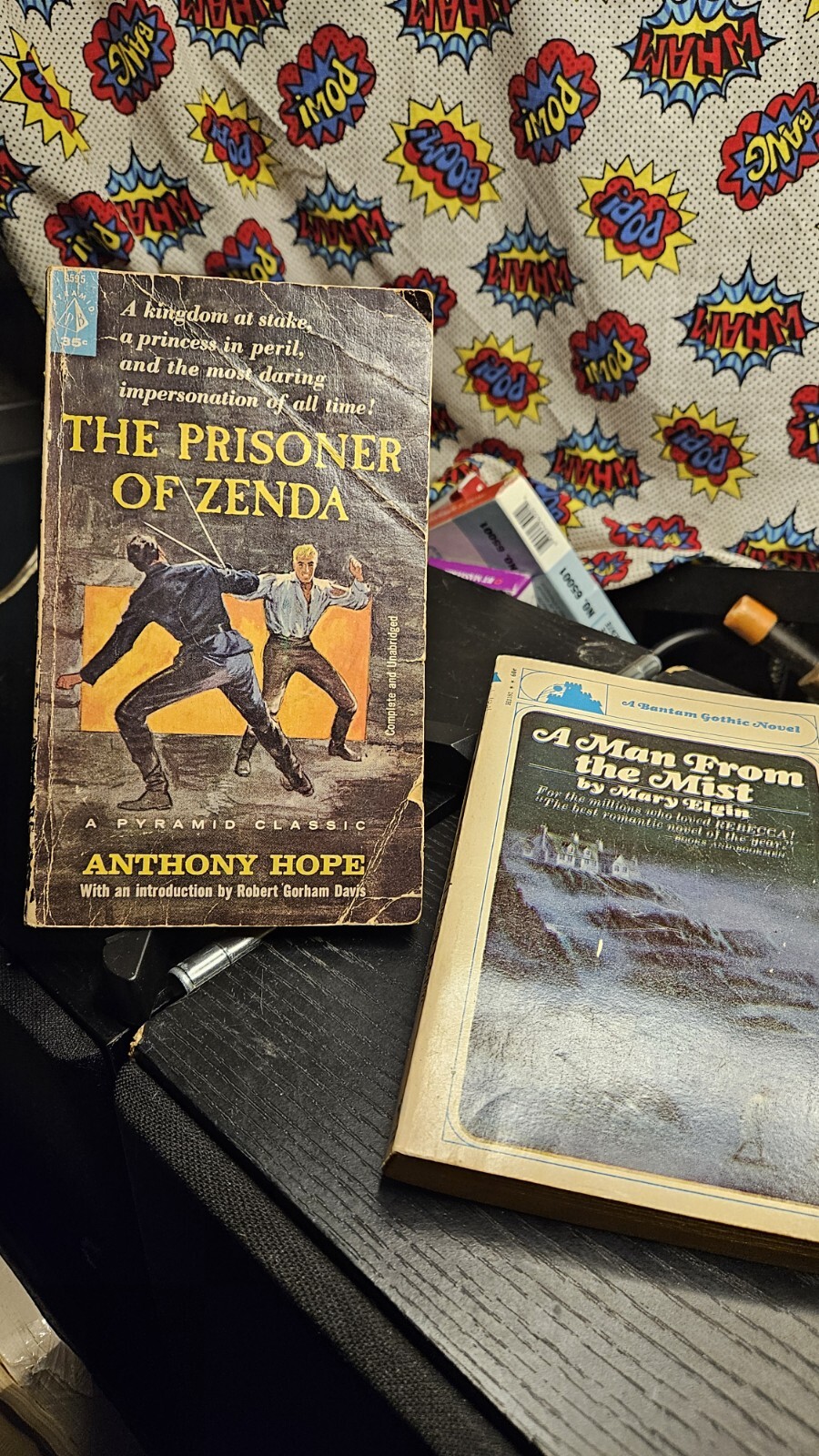 A Man From the Mist by Mary Elgin 1966 & The Prisoner Of Zenda