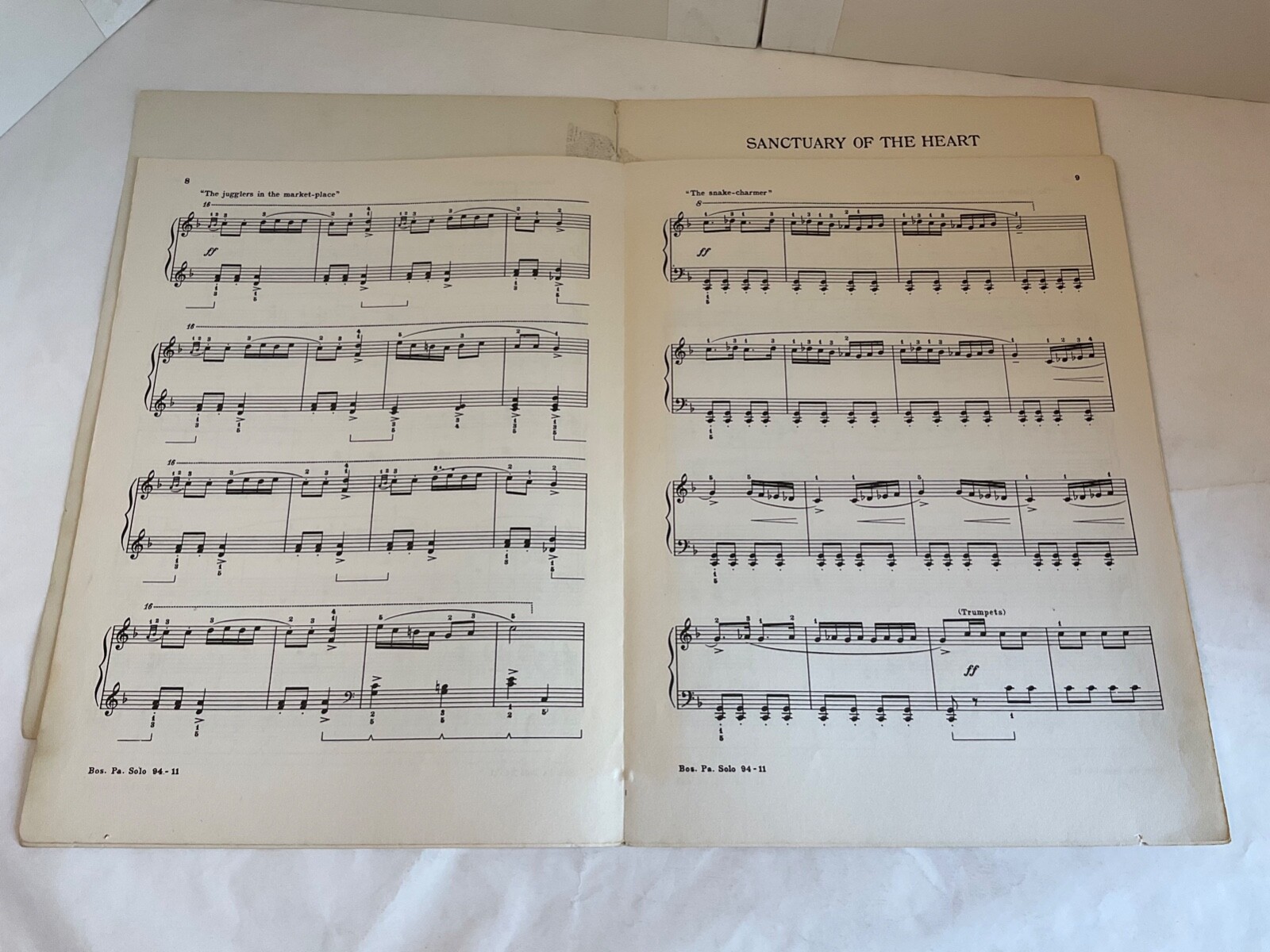 In a Persian Market Intermediate Ed. Interme330 Scene Piano Sheet Music Lyric