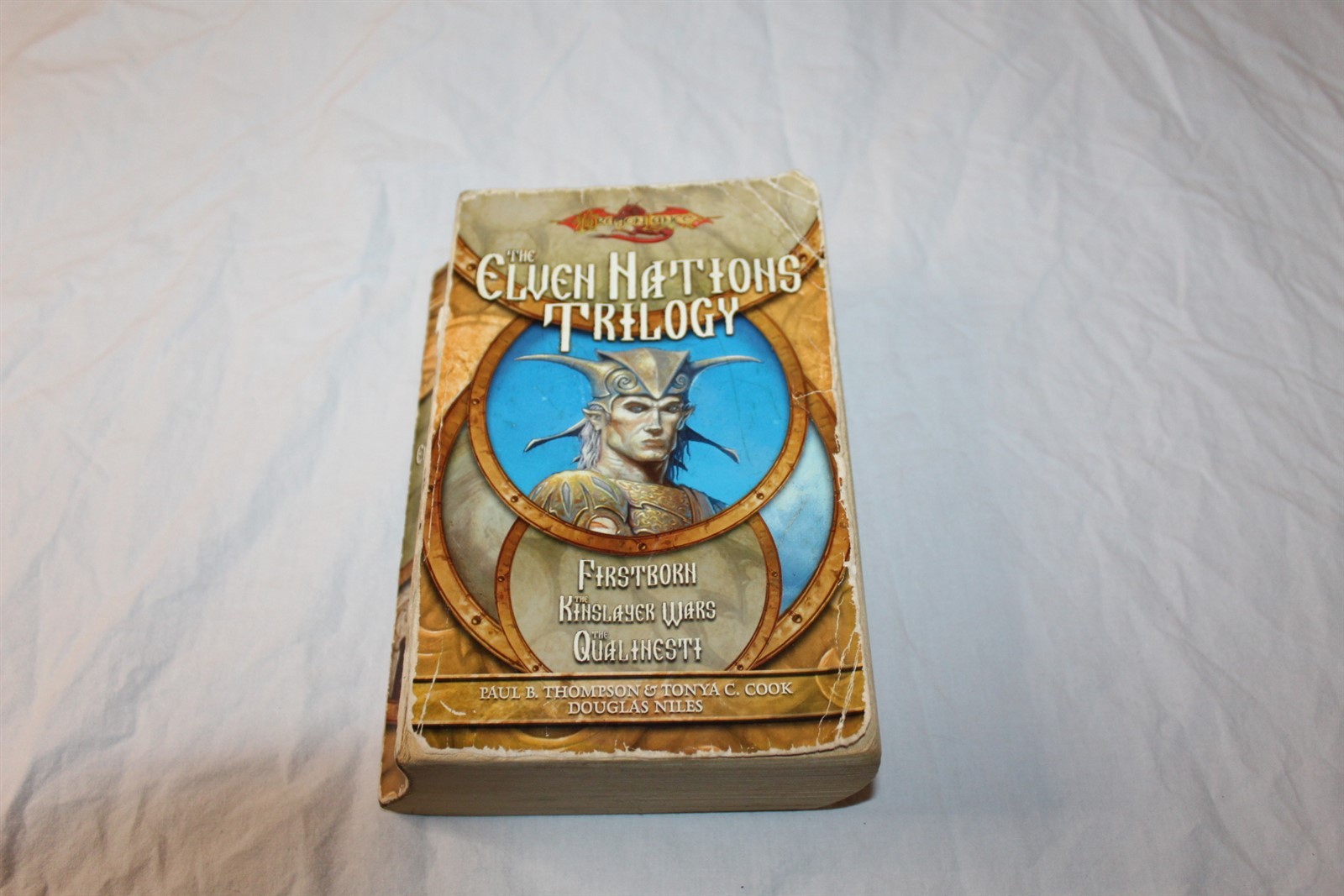 2009 Wizards Of The Coast The Elven Nations Trilogy Paperback Book 760 Pages