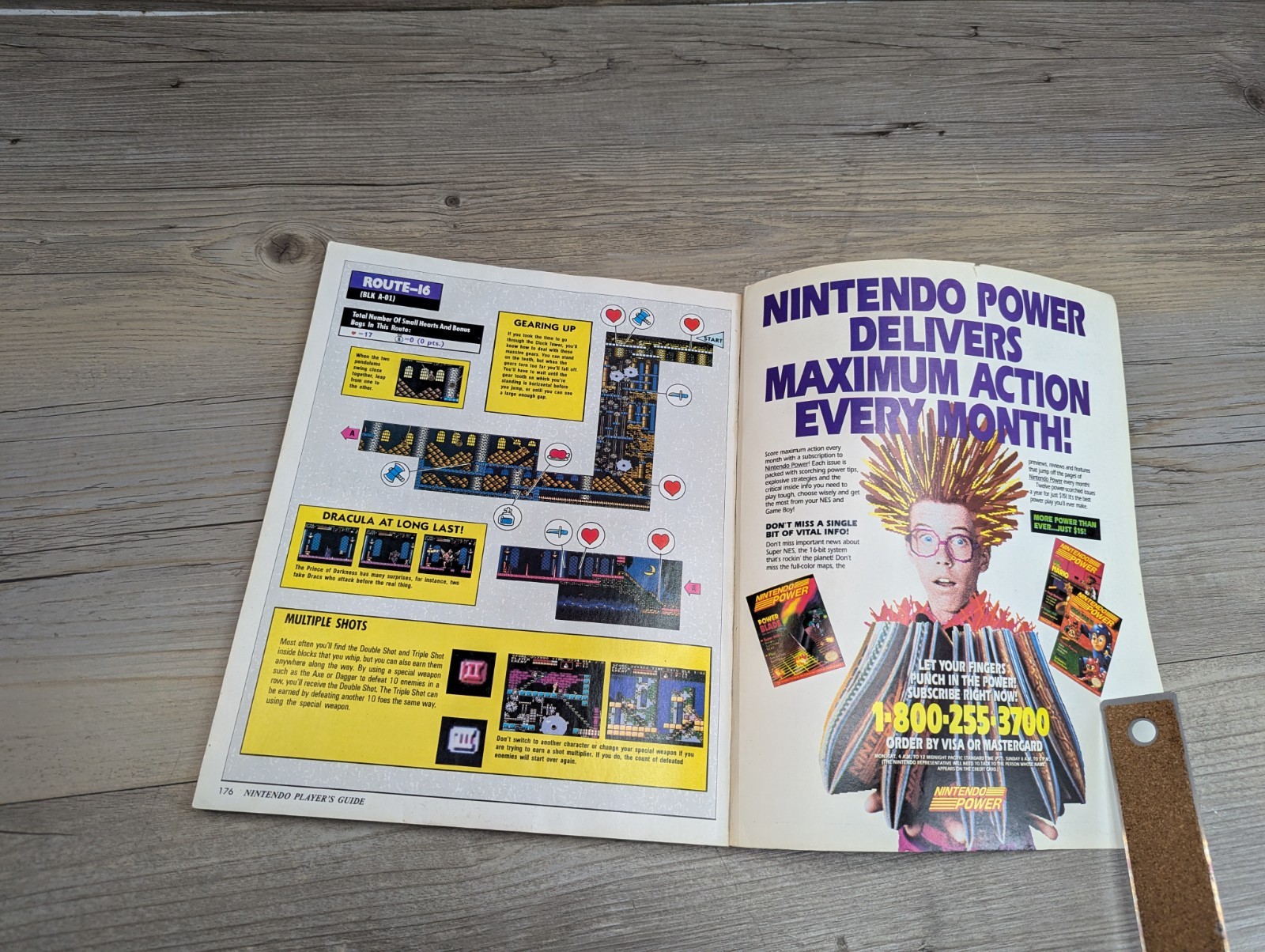 NES Game Atlas Nintendo Players Guide 1991 Book (Missing Pages 1-8)