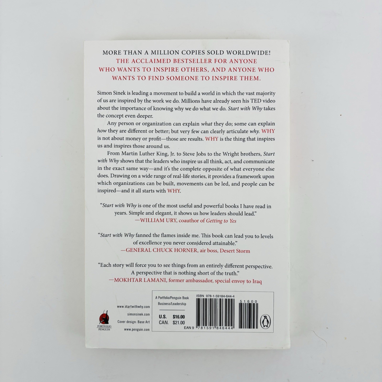 Start with Why How Great Leaders Inspire Everyone to Take Action , Sinek, Simon