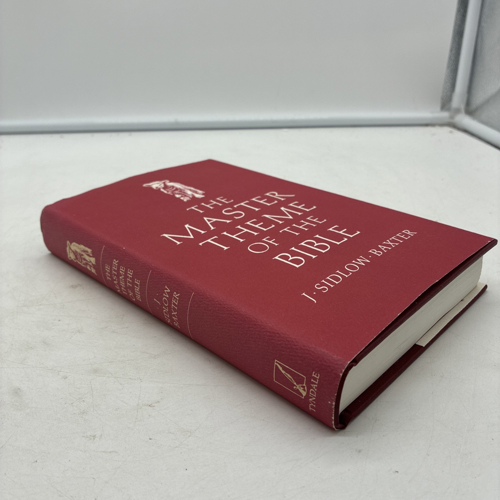 Master Theme of the Bible J Sidlow Baxter (1973, First Printing)