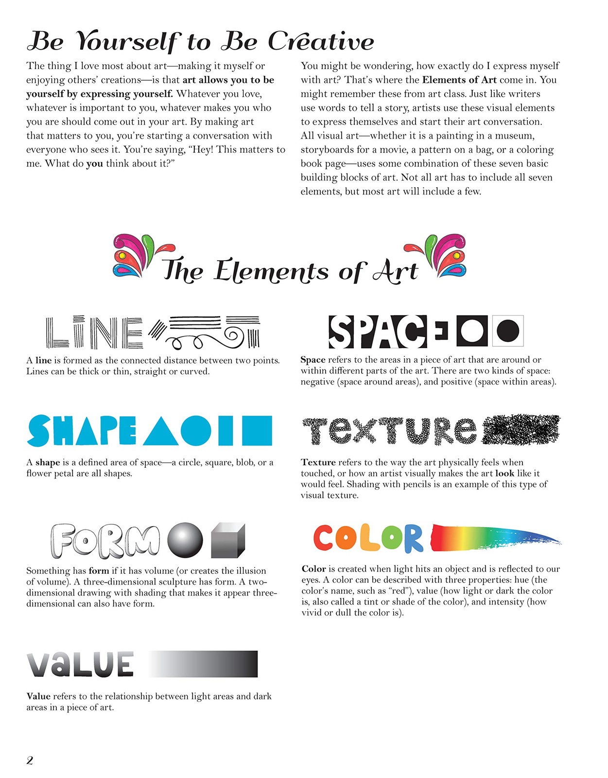 Colorful Creations Positively Inspired Coloring Book: Book Pages…