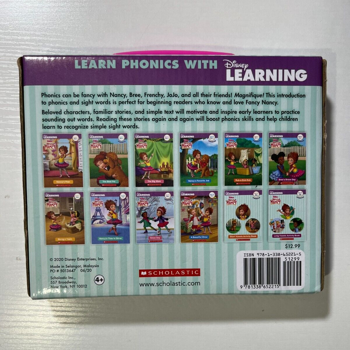 Fancy Nancy PHONICS Reading Program By Scholastic
