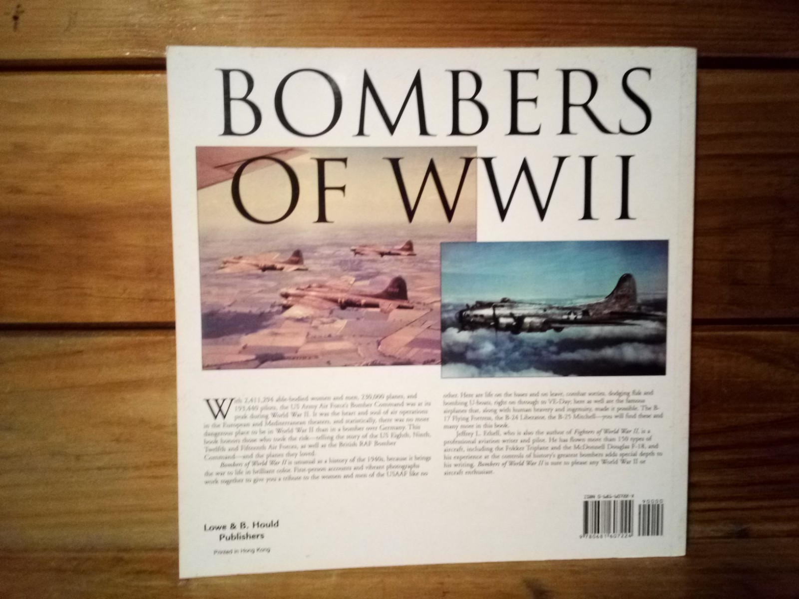 (COBP) “BOMBERS OF WW II (2) by JEFFREY L. ETHELL” / TPB / 180 PAGES / 1994