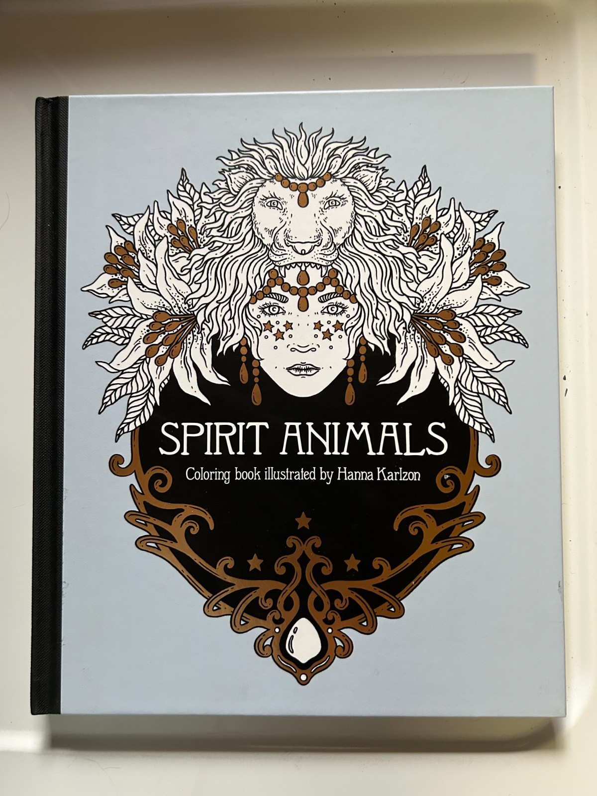 Spirit Animals Coloring Book: Published in Sweden as “Sjlsfrnder” (Hanna Kar…