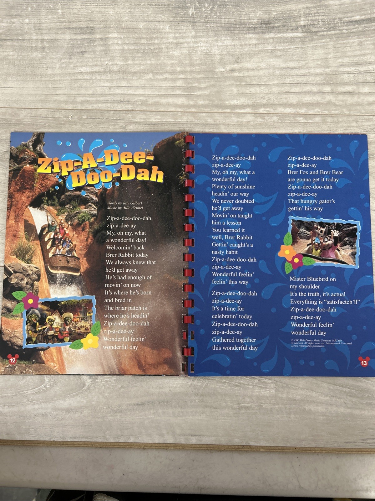 Disney’s Mickey Mouse 1977 50 Happy Years + Theme Park Sing Along A3