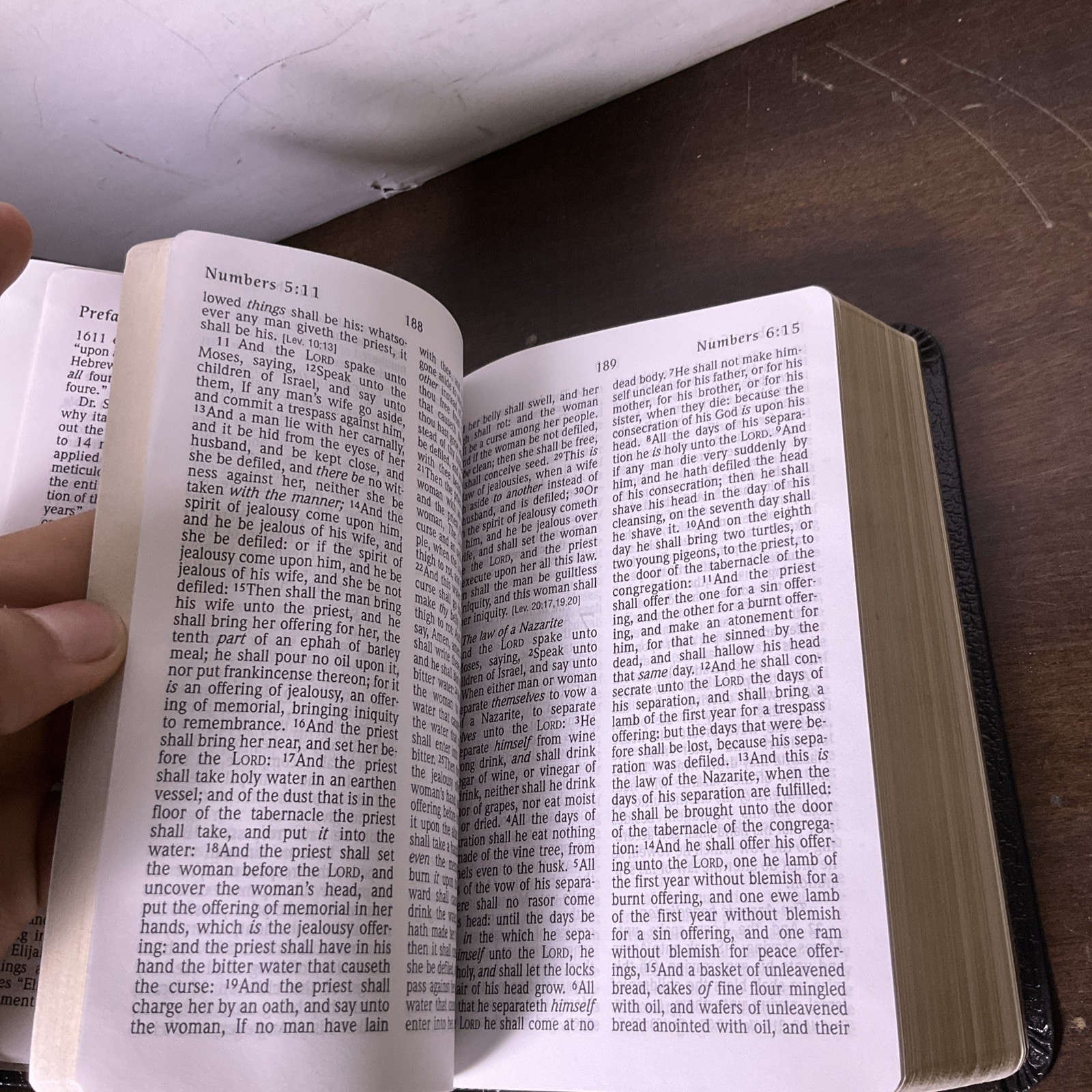 Holy Bible KJV Reference Edition Hendrickson Bibles