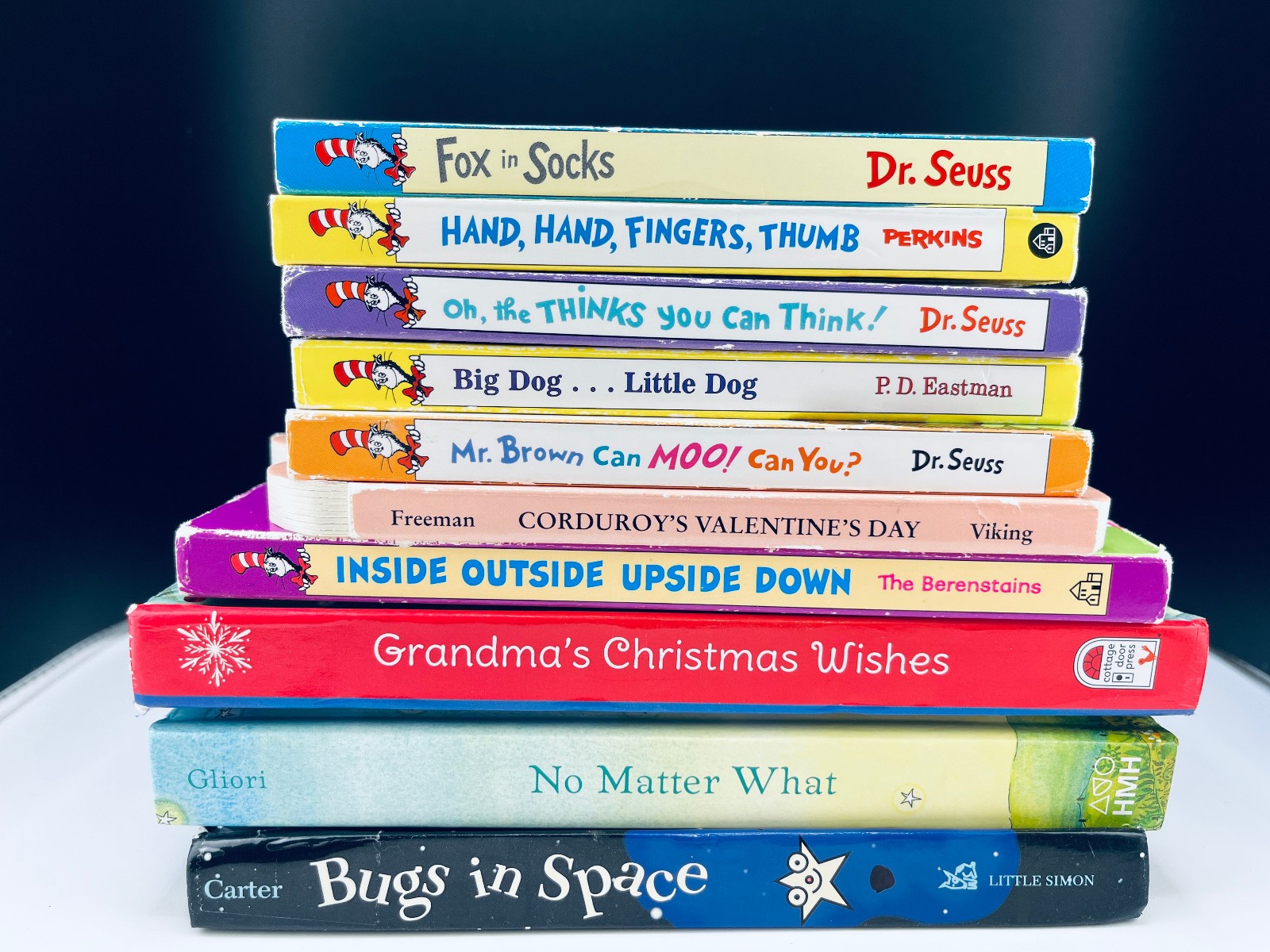 Lot of 10 Children’s Baby Toddler Board Picture Books Kids Daycare Family VIDEO
