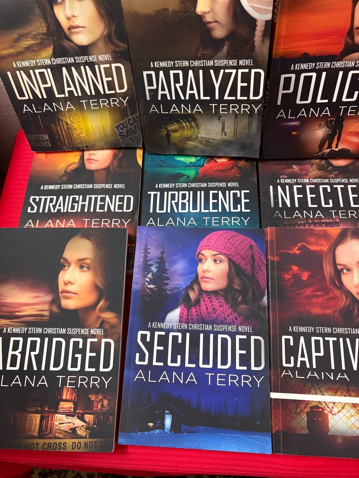 KENNEDY STERN Christian Suspense Complete 9-Bk Lot, Alana Terry, Trade Paperback