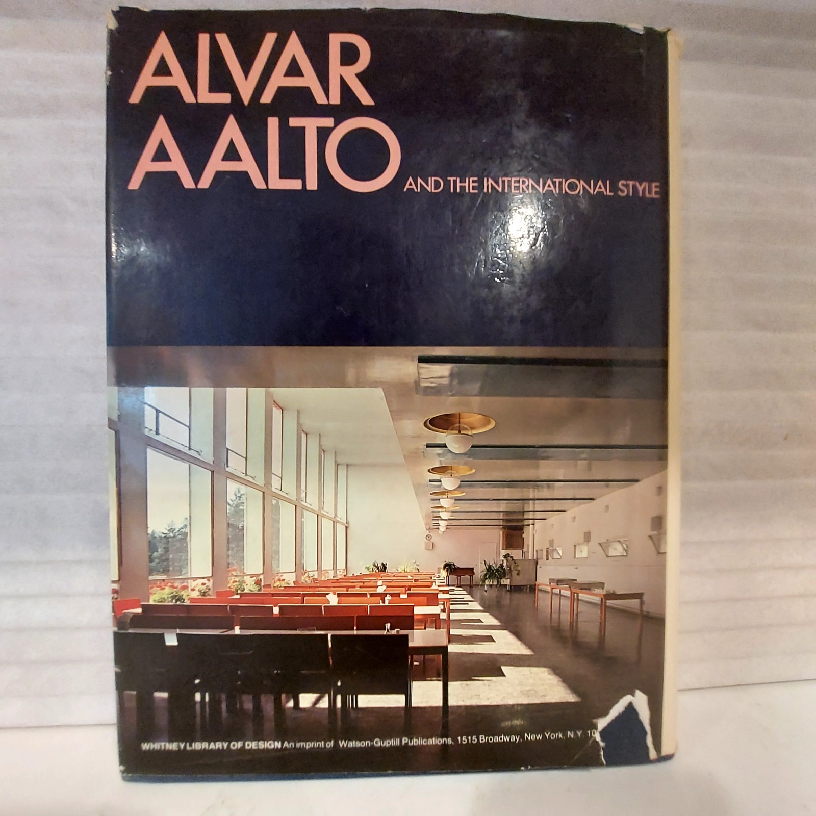 Alvar Aalto And The International Style Paul David Pearson 1978 1st. Publ. HC DJ